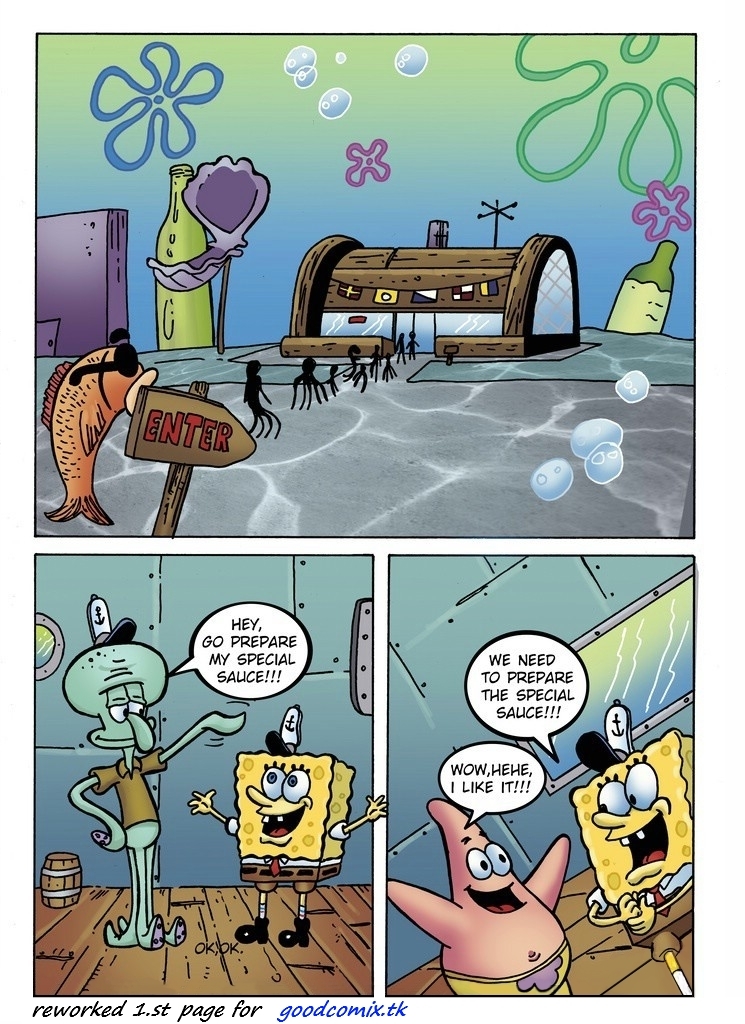 Fucking In The Kitchen Spongebob Porn - 1