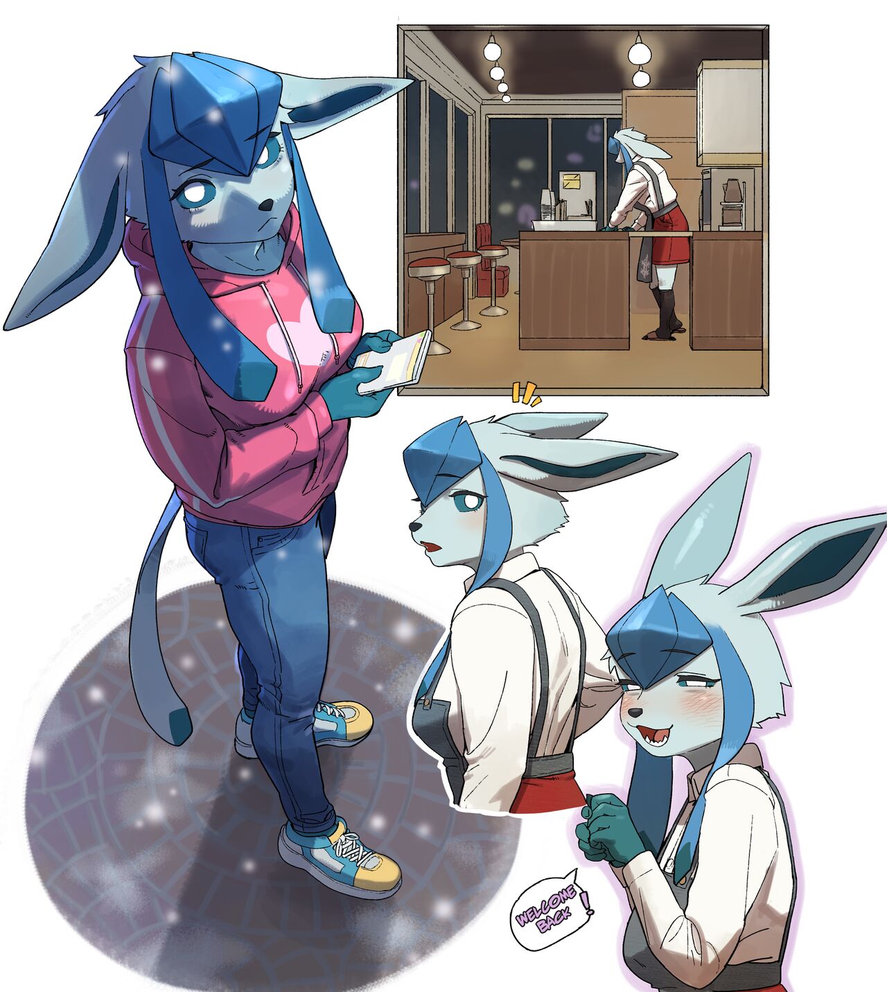 Glaceon Barista – Gudl - 3