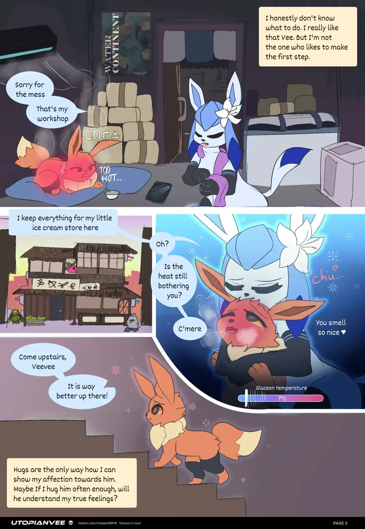 Glaceon in Love – UtopianVee - 3