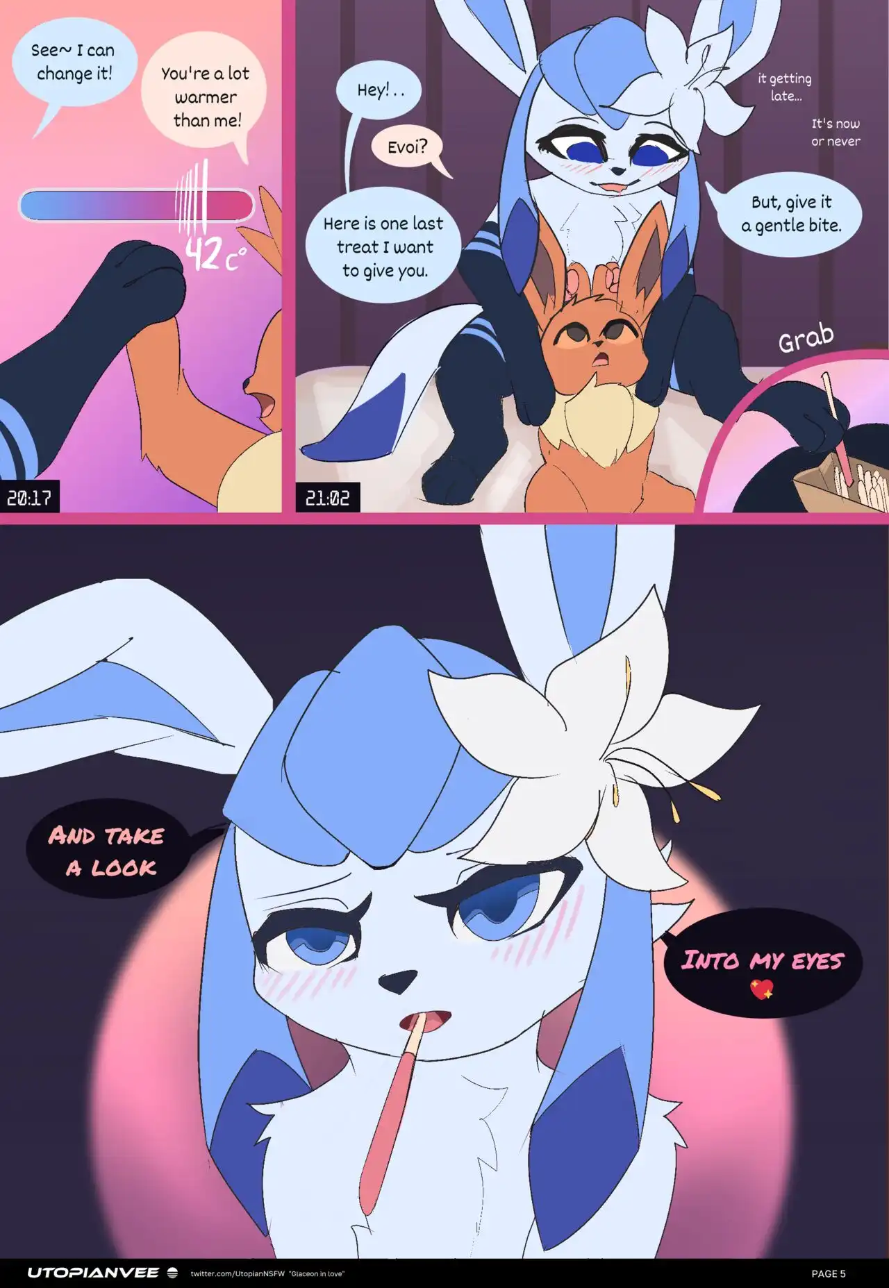 Glaceon in Love – UtopianVee - 5