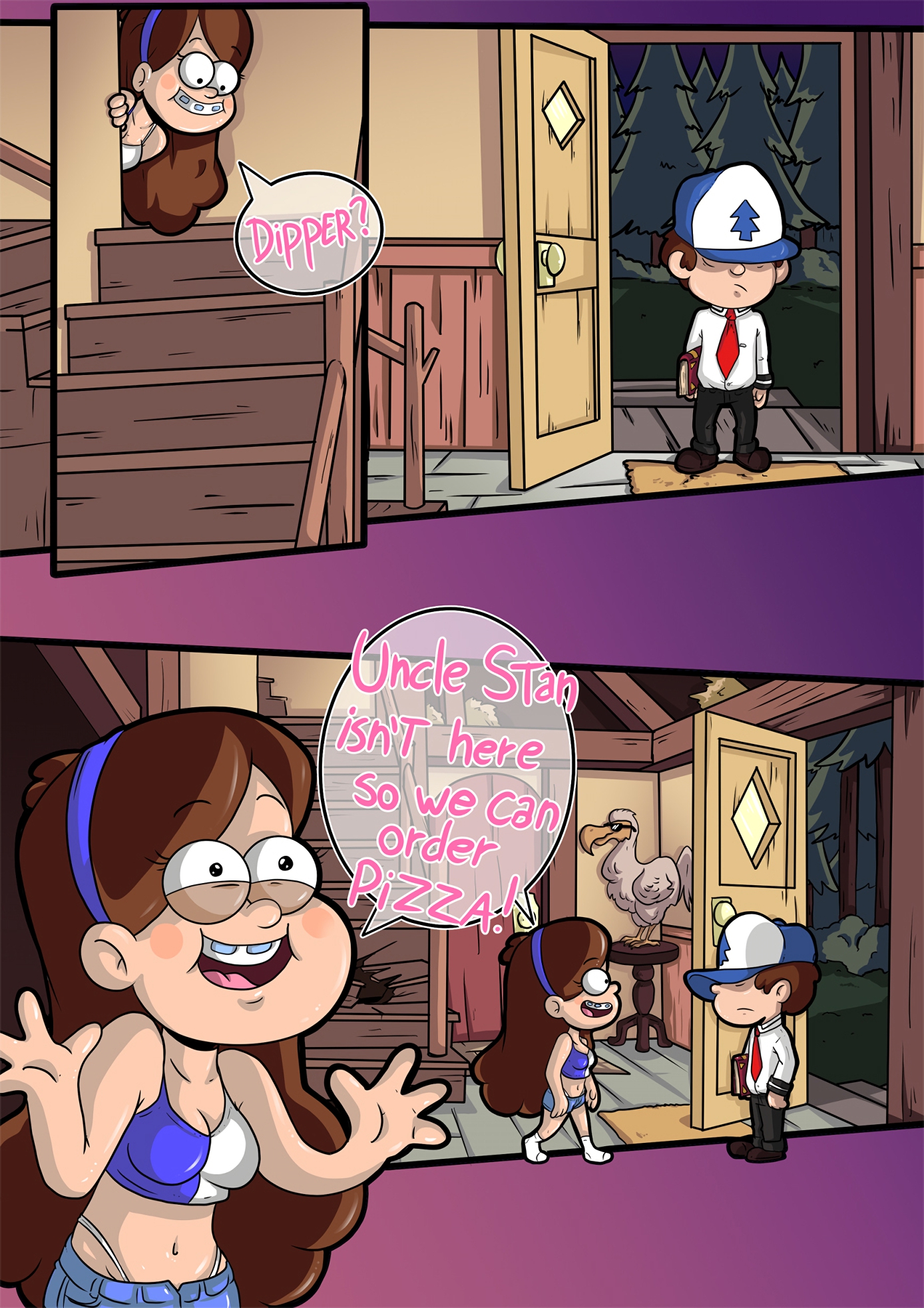 Gravity Falls and Bible Black – Indecente - 18