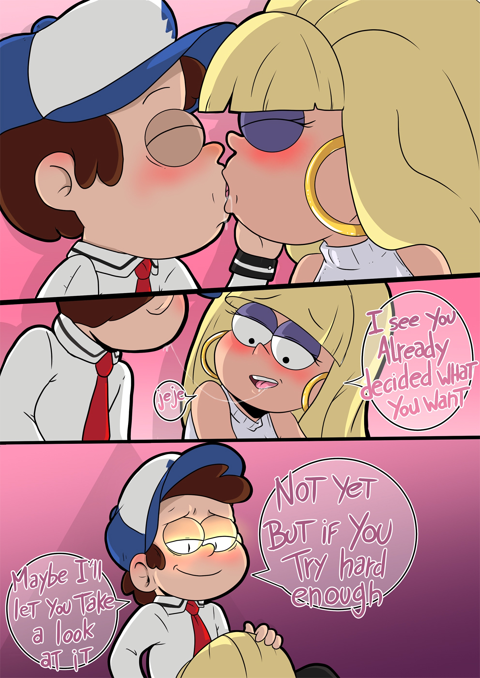 Gravity Falls and Bible Black – Indecente - 7