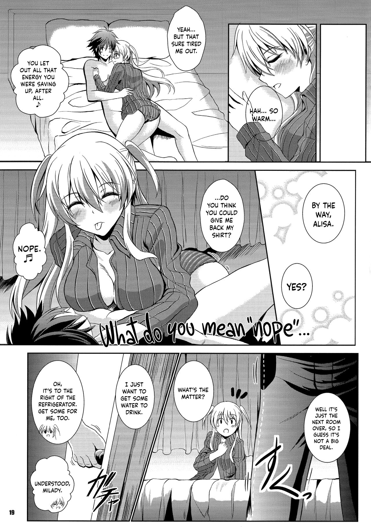 Haiiro no Kishi ga Ichiban Iyasareru Yoru – The Seventh Sign - 18