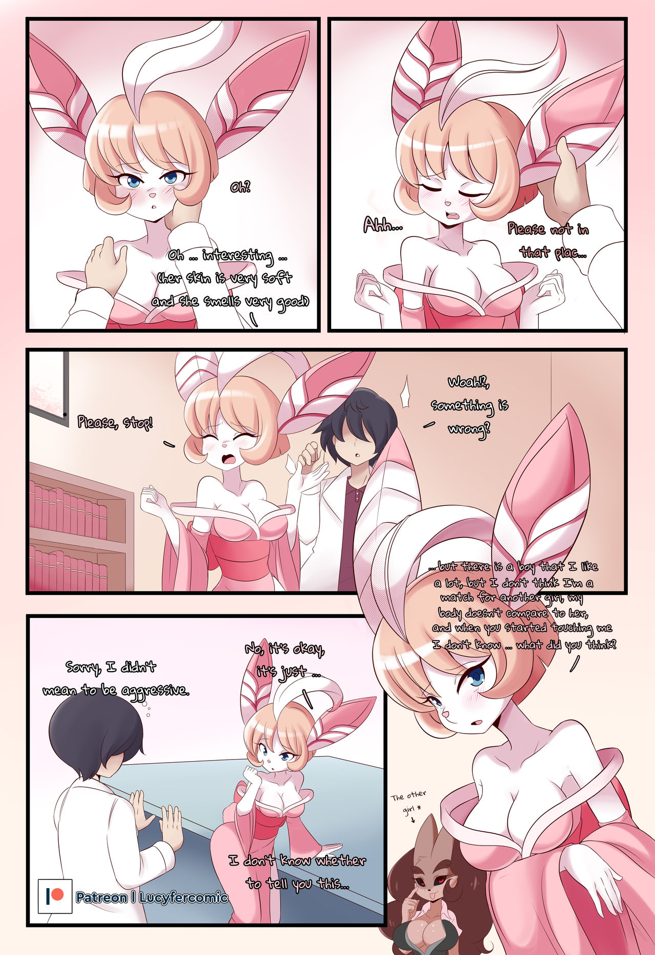 Hanako – Lucyfer comic - 2