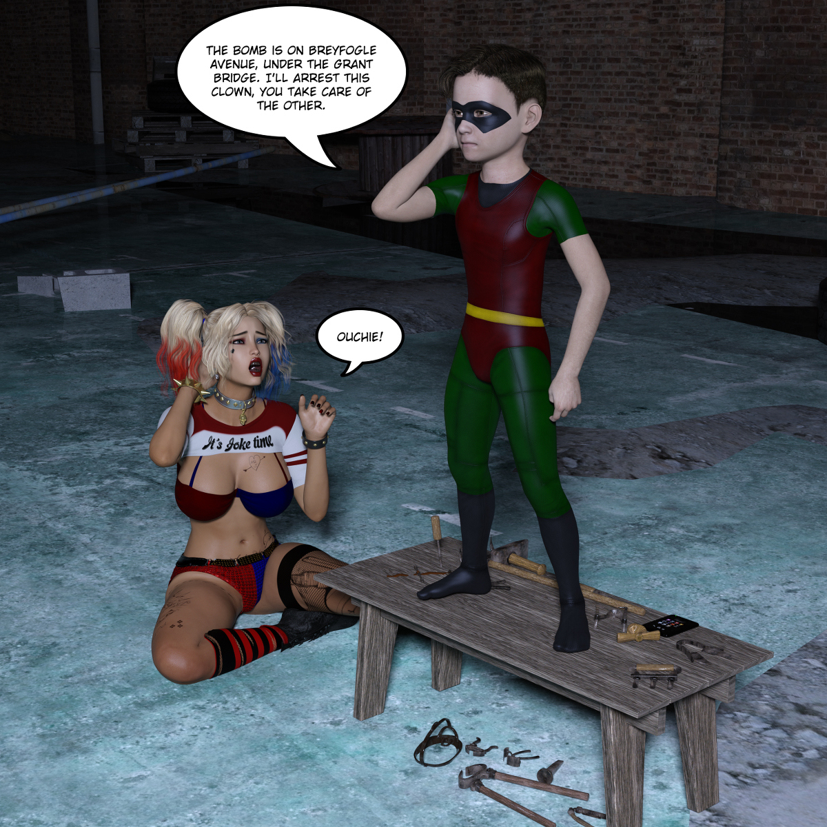 Harley Quinn – Mad Shota Love - 7