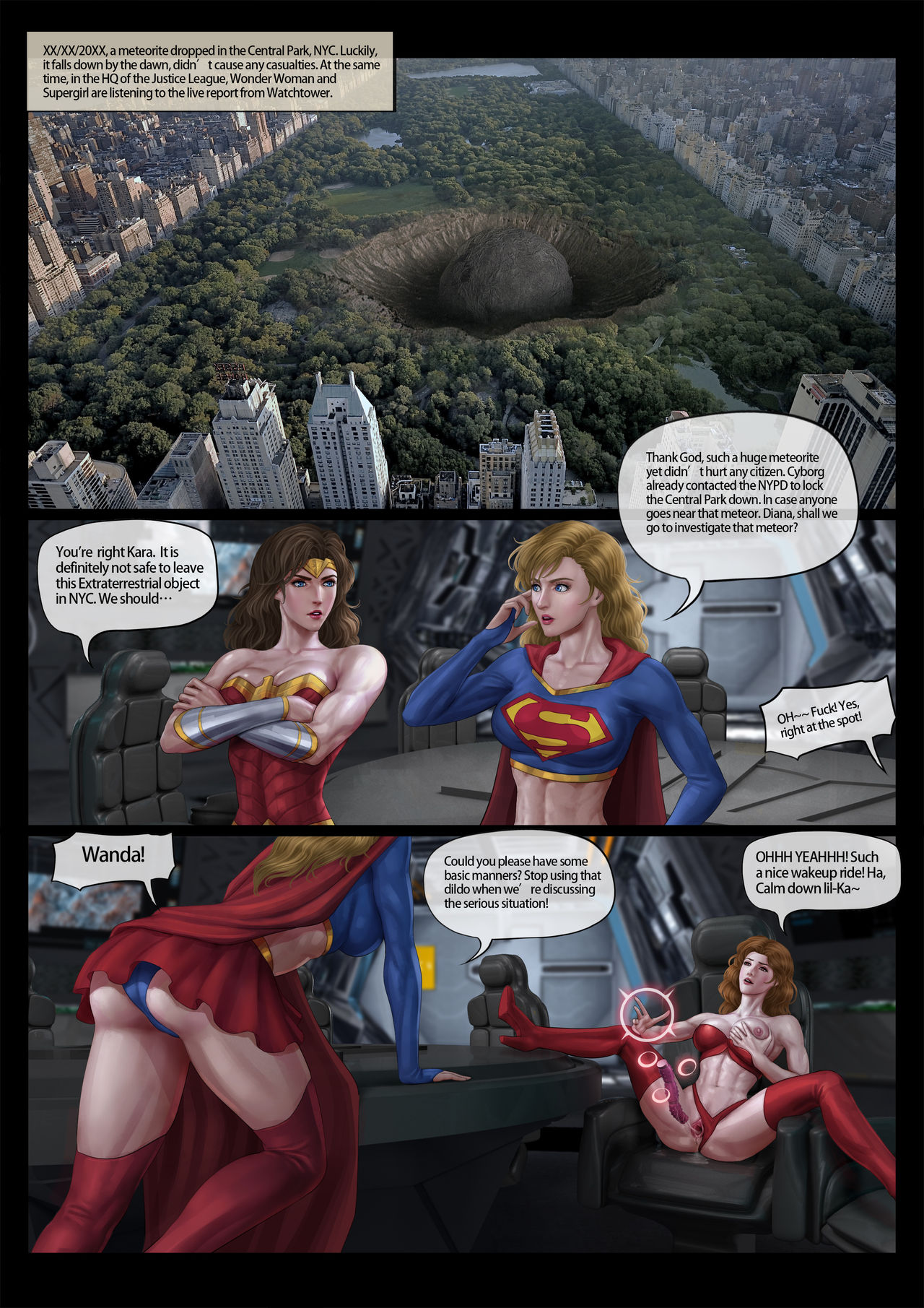 Heroines’ Pussyventure Part 1 - 2