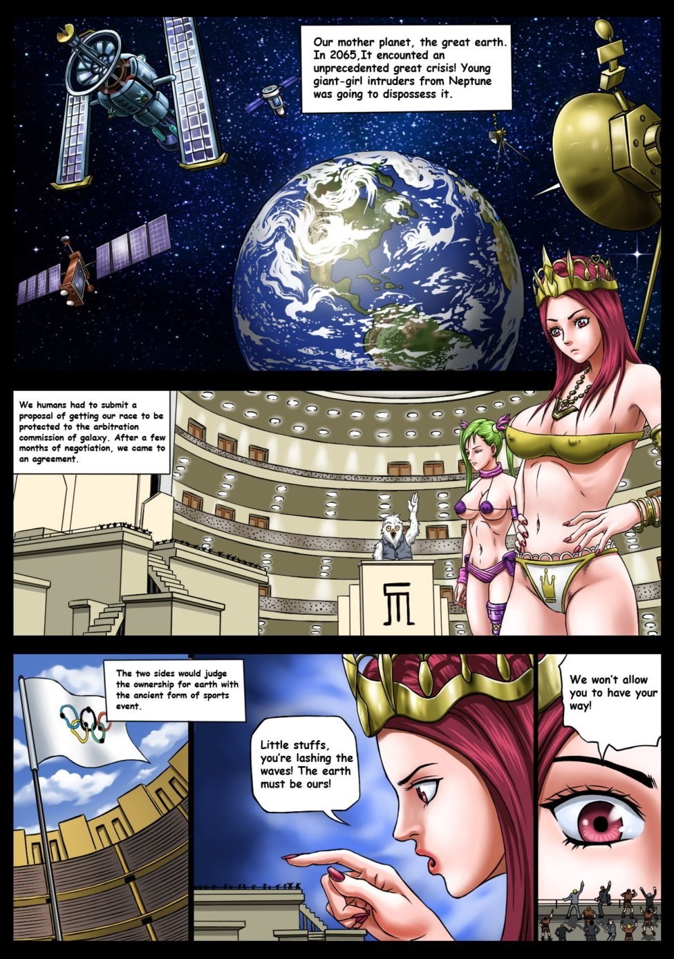 Interplanetary Wrestling – Vivian - 2