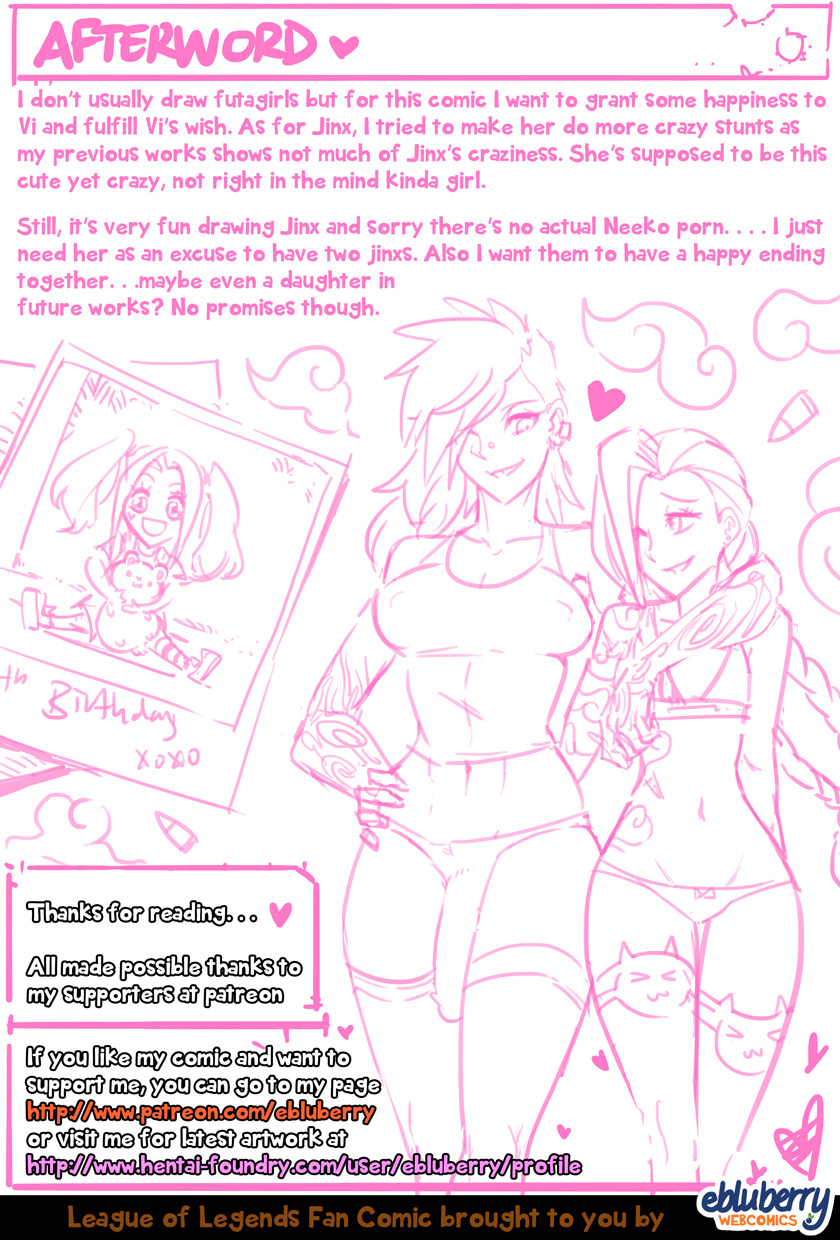 Jinx x Vi x Jinx – Ebluberry - 34
