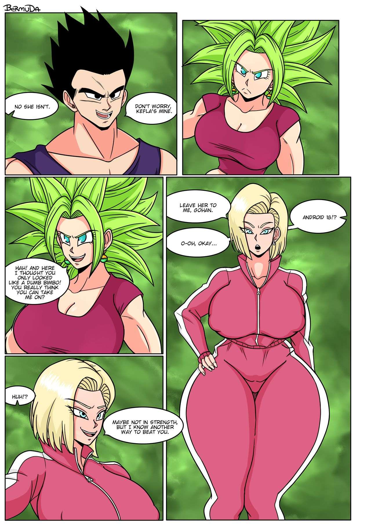 Kefla X Android 18 – Bermuda - 1