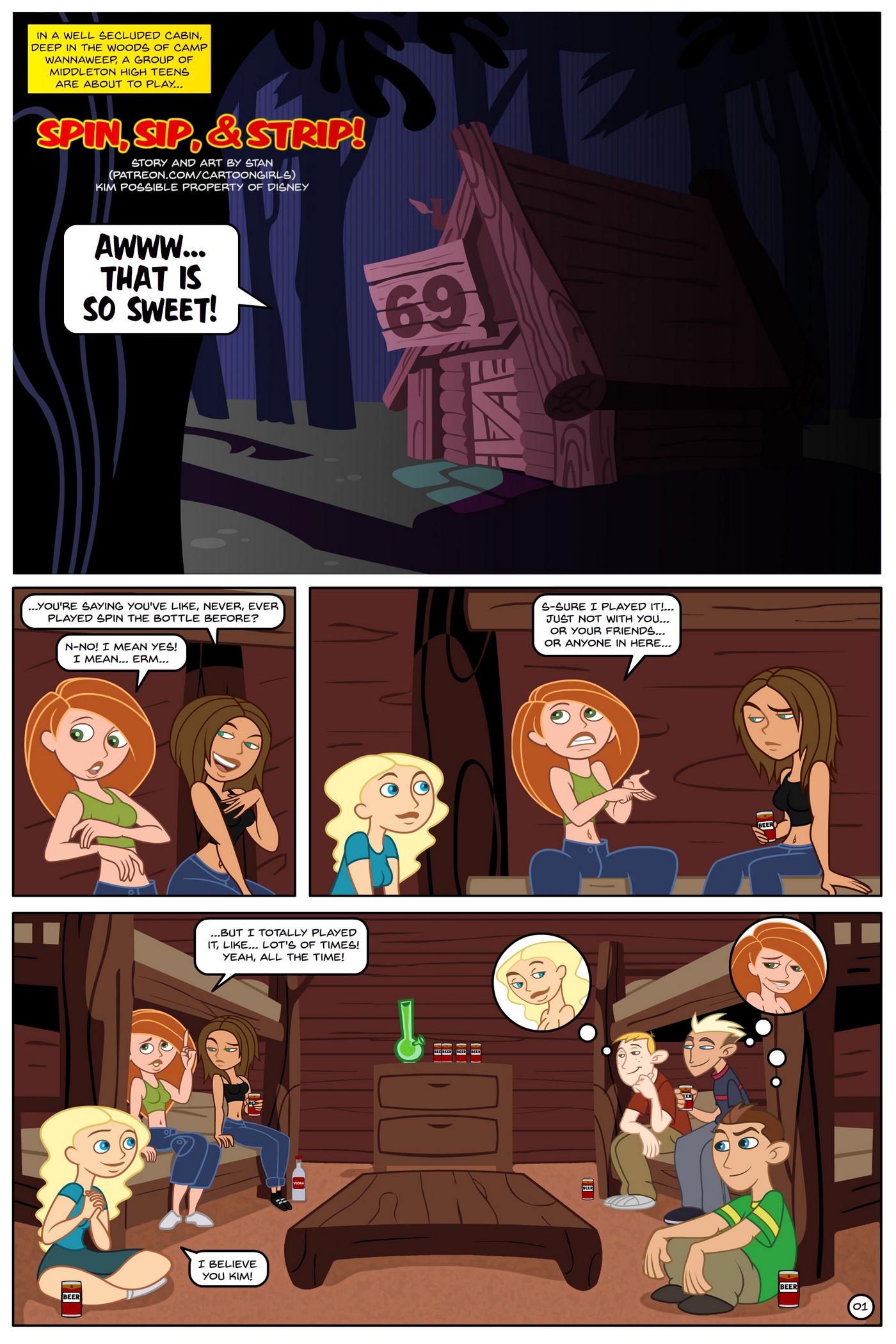 Kim Possible Spin, Sip & Strip! - 2