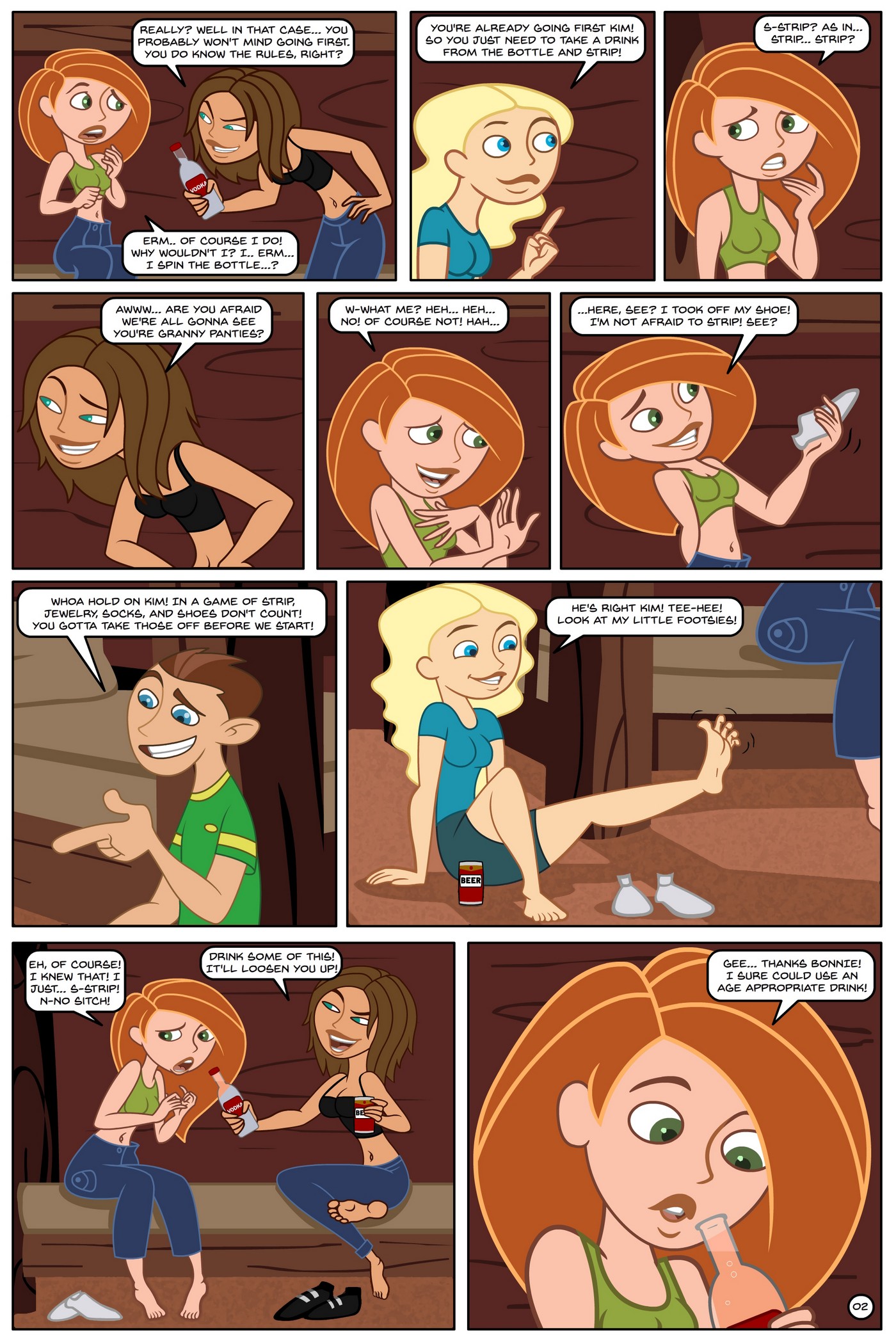 Kim Possible Spin, Sip & Strip! - 3