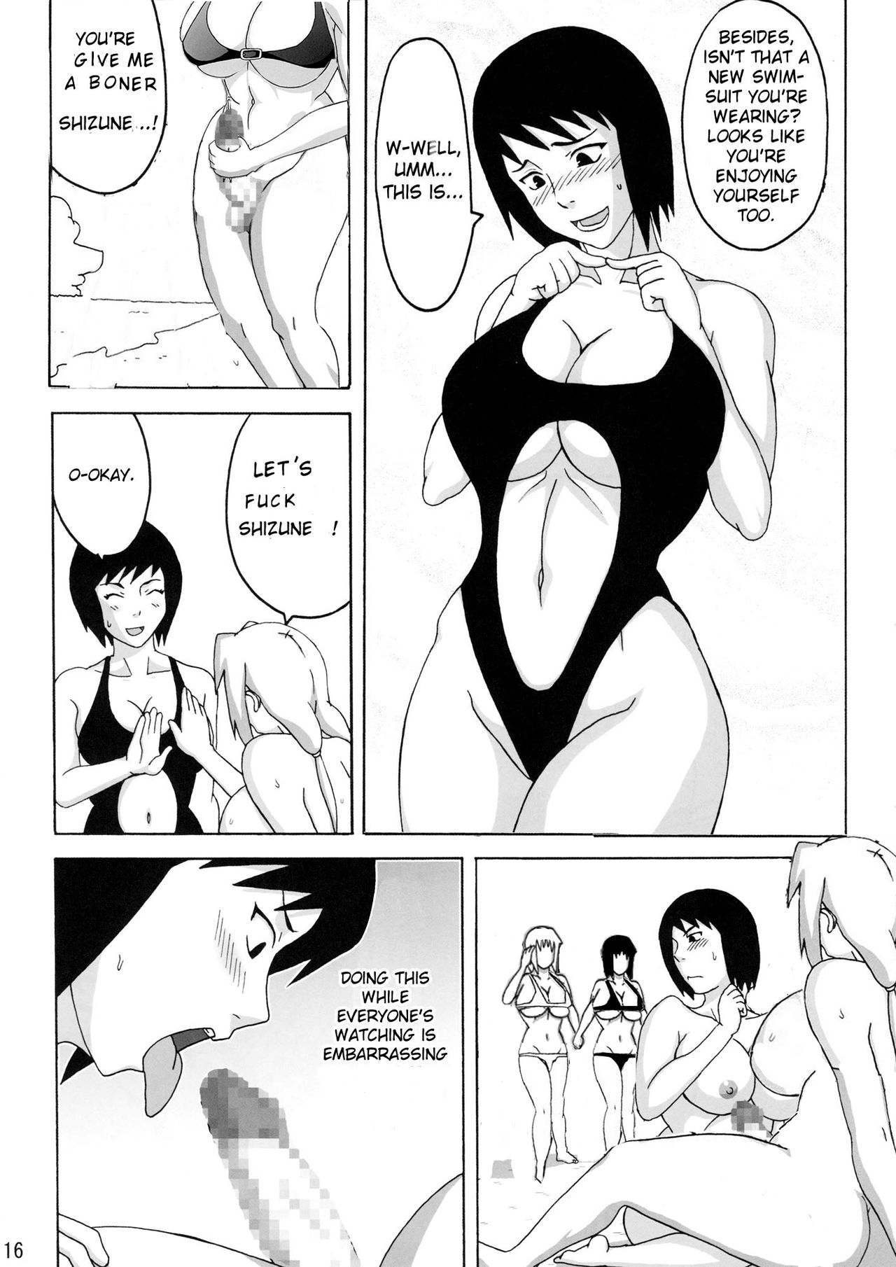 Konoha Girls In The Beach - 5