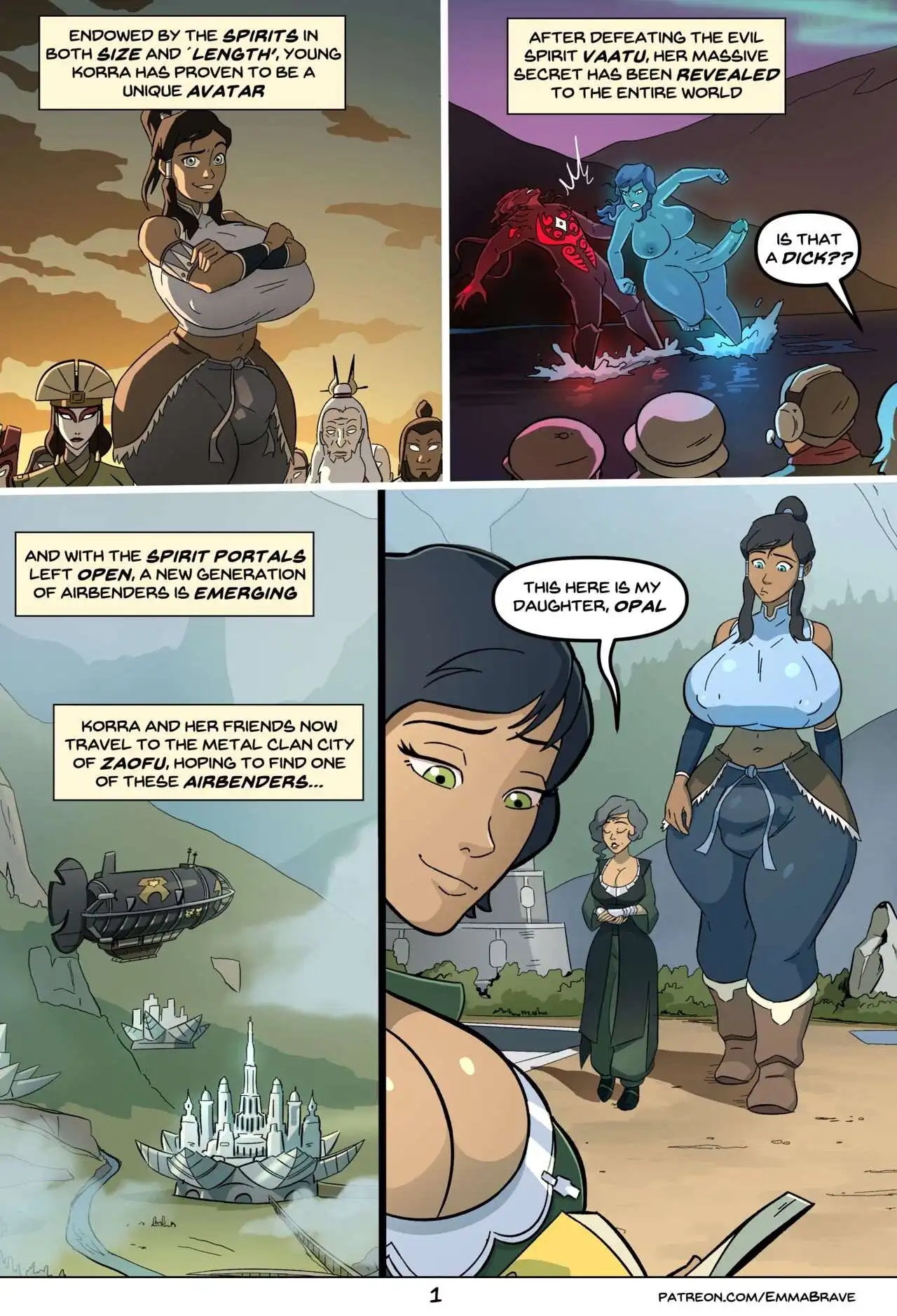 Korra: Book Three – EmmaBrave - 1