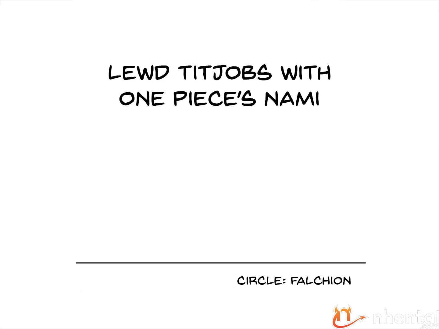 Lewd titjobs with Nami – Falchion - 17