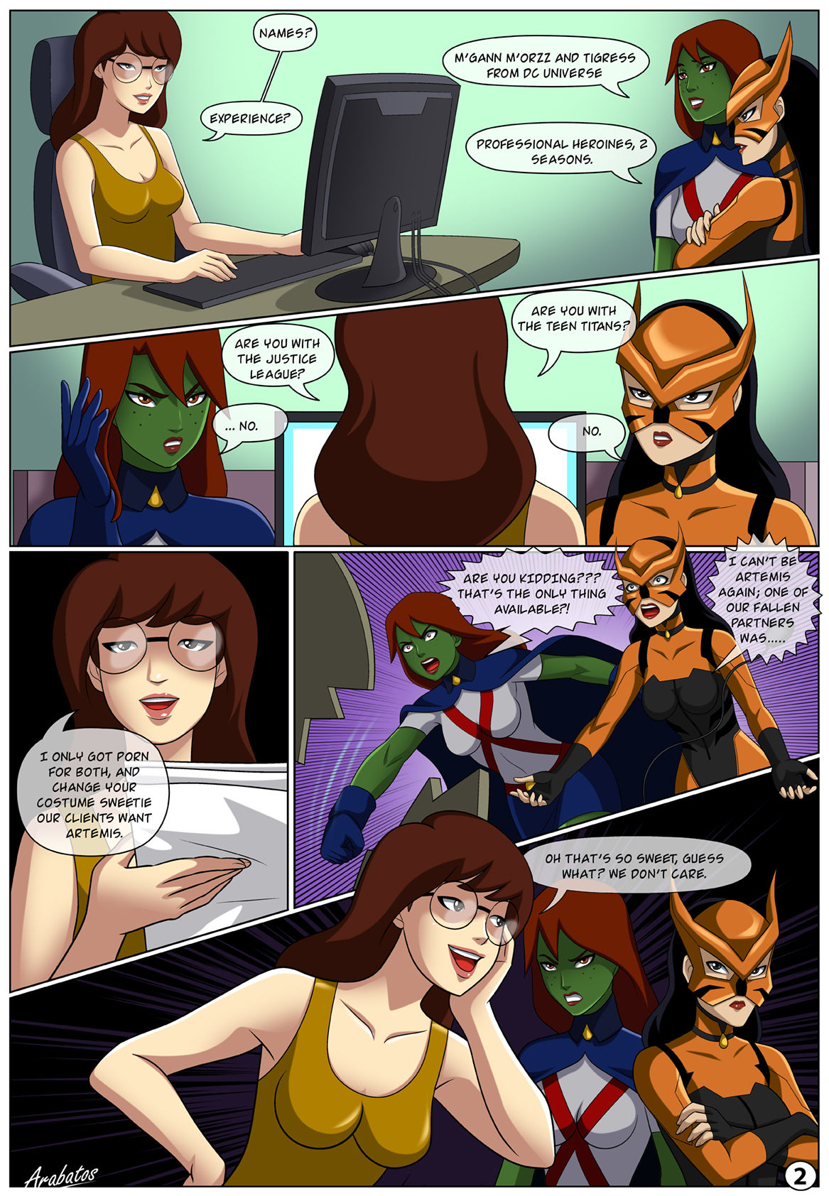 Low Class Heroines (Teen Titans, Young Justice) – Arabatos - 3