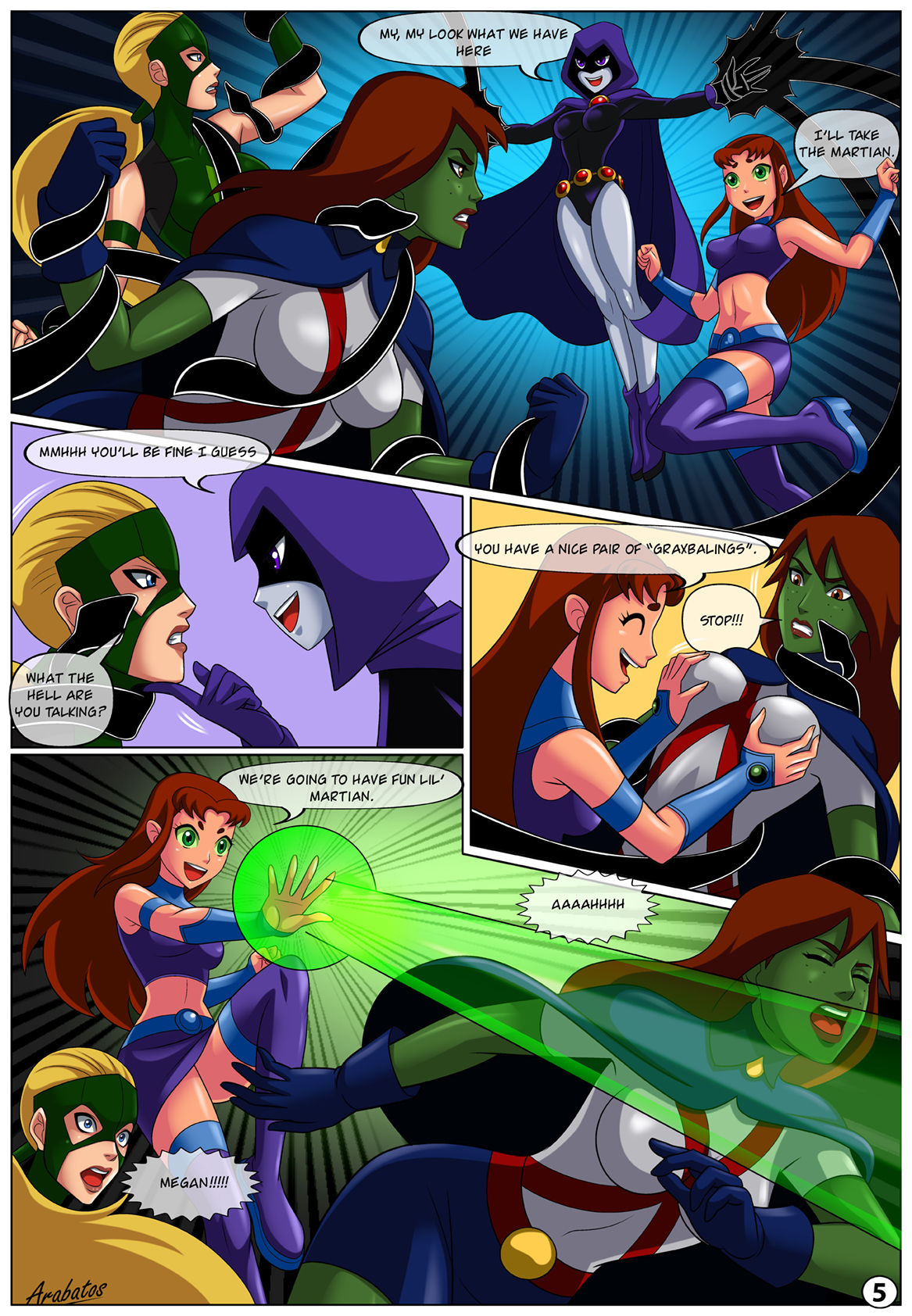 Low Class Heroines (Teen Titans, Young Justice) – Arabatos - 6