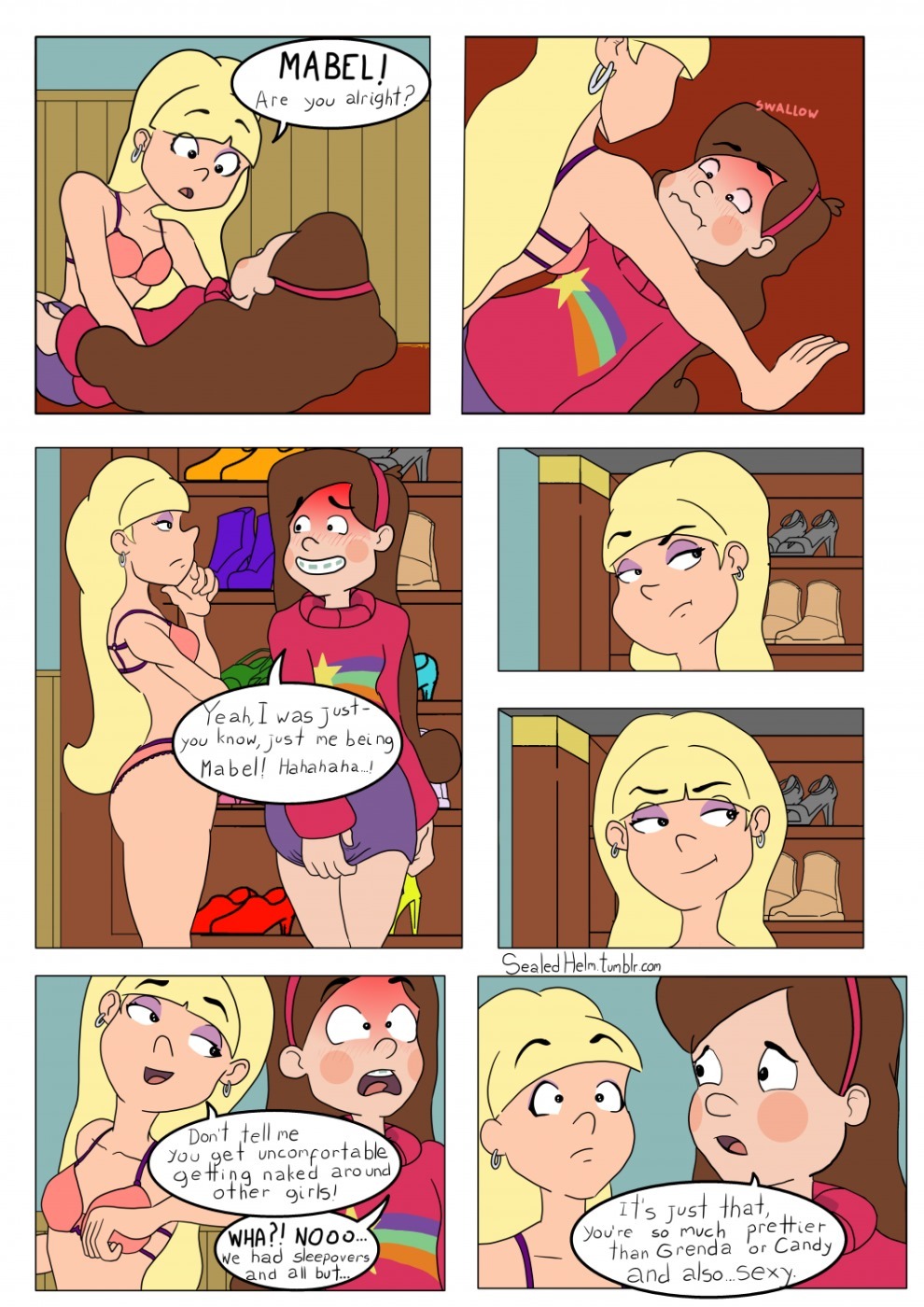 Mable X Pacifica – Gravity Falls - 2