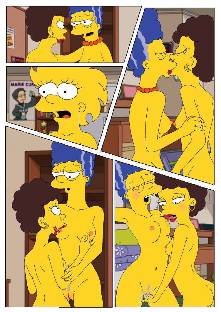 Marge and Lisa Simpsons go Lesbian – The Simpsons - 5