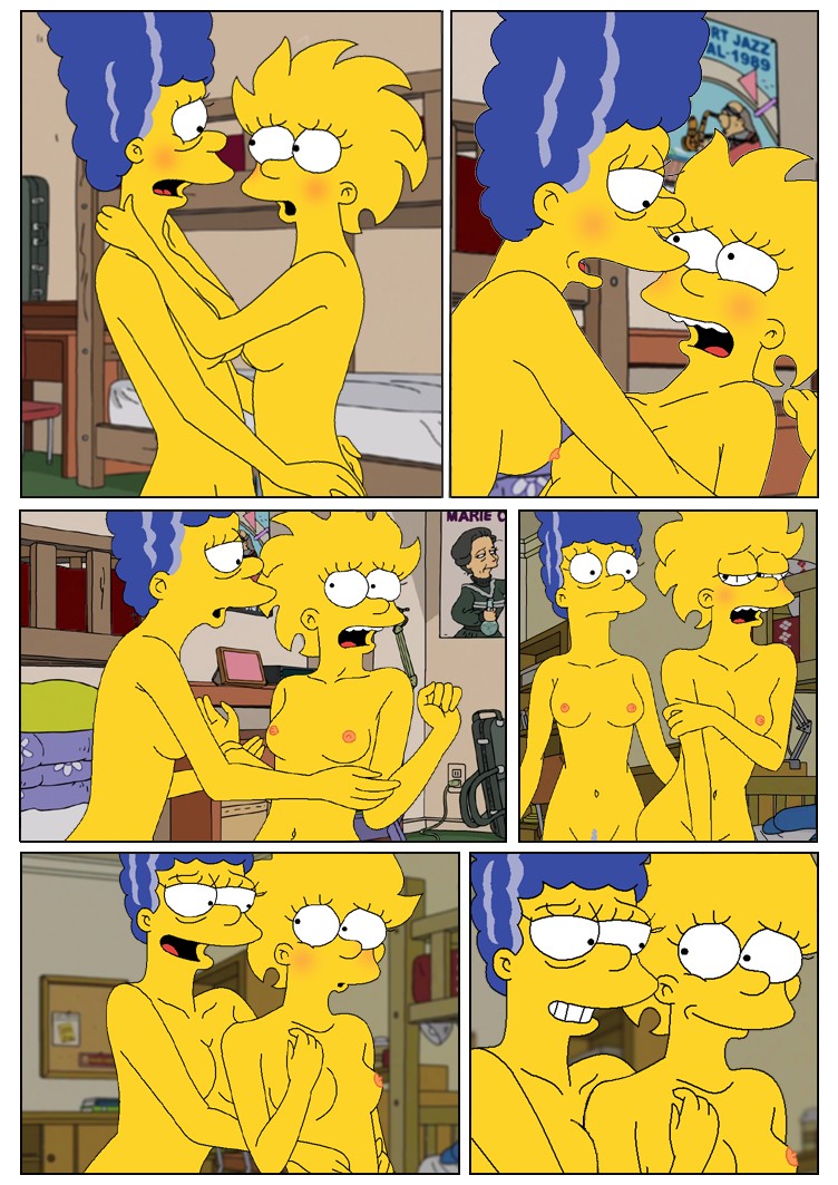 Marge and Lisa Simpsons go Lesbian – The Simpsons - 8