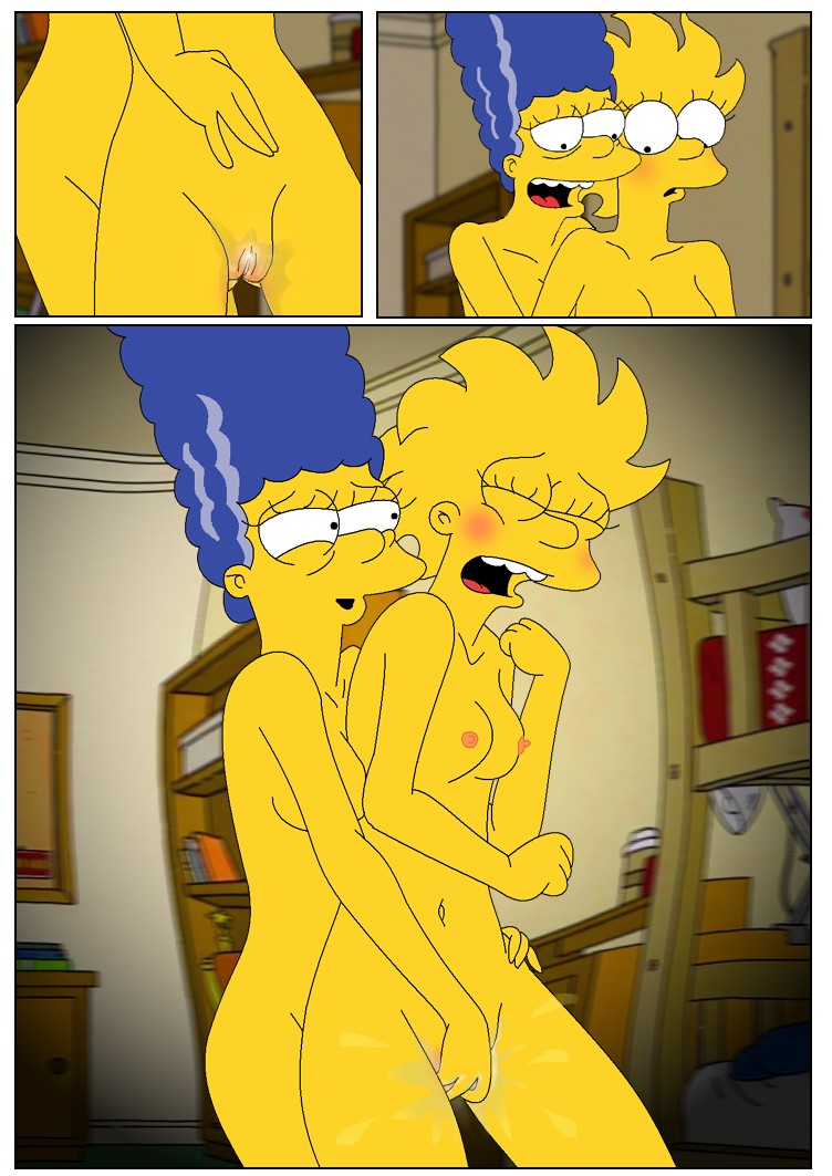 Marge and Lisa Simpsons go Lesbian – The Simpsons - 9