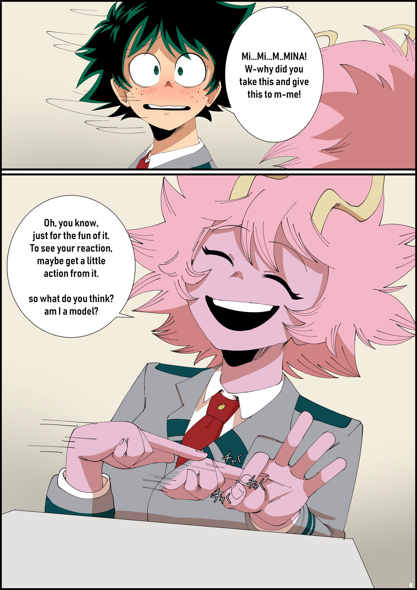 Mina X Deku – Chapter 1 - 3