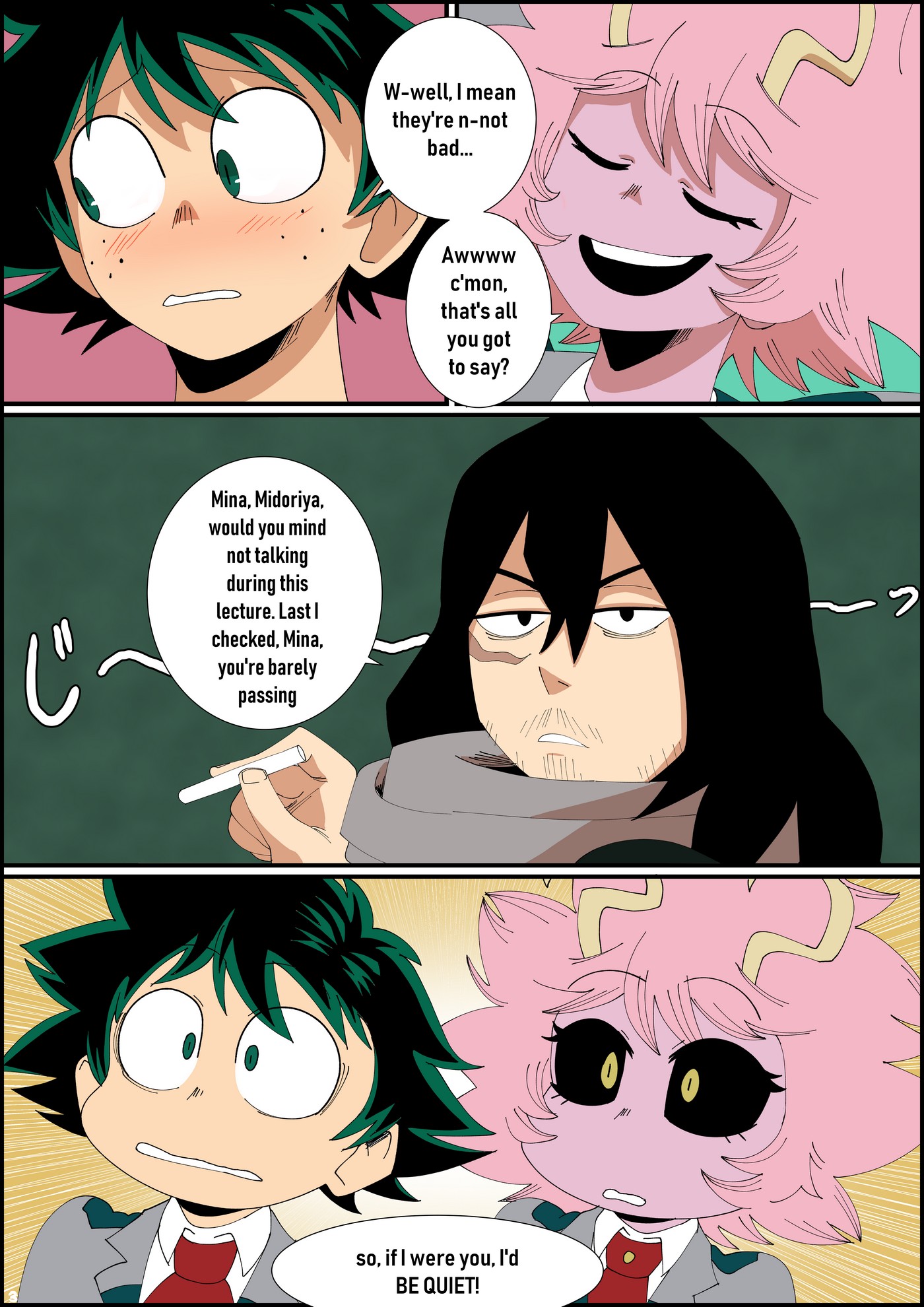 Mina X Deku – Chapter 1 - 4