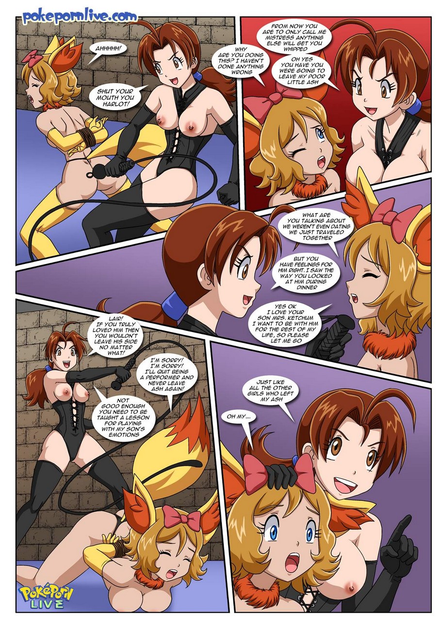 Mistress Ketchum’s PokeBitches – Palcomix - 6