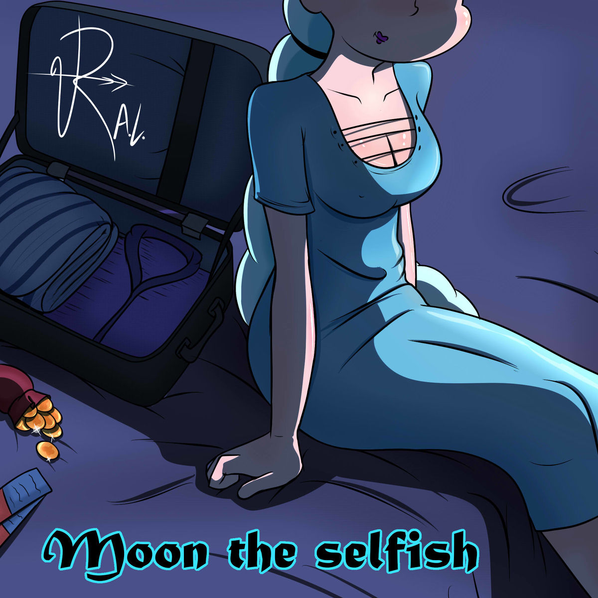 Moon The Selfish – Rogueartlove - 1