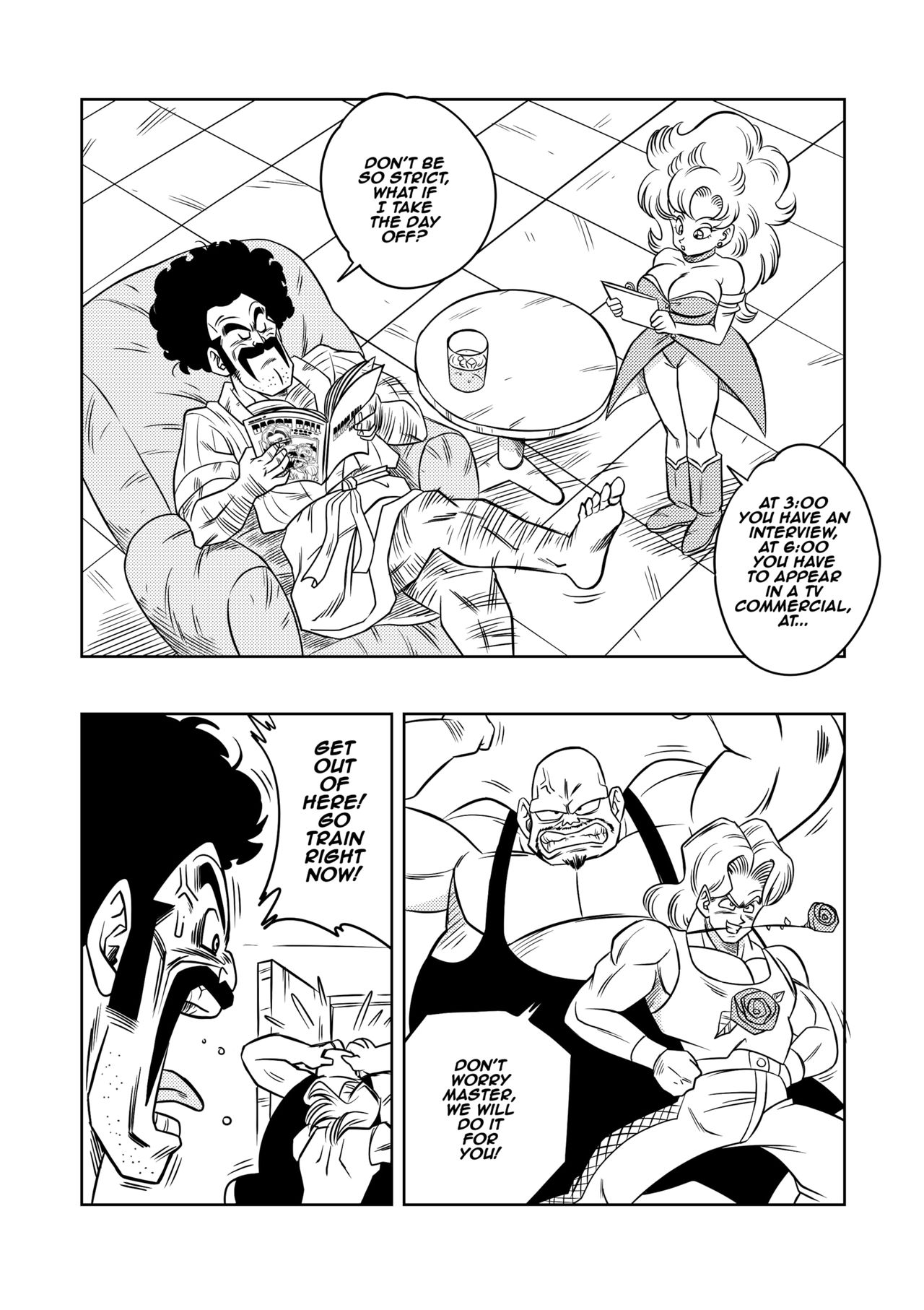 Mr. Satan’s Secret Training – Yamamoto - 3