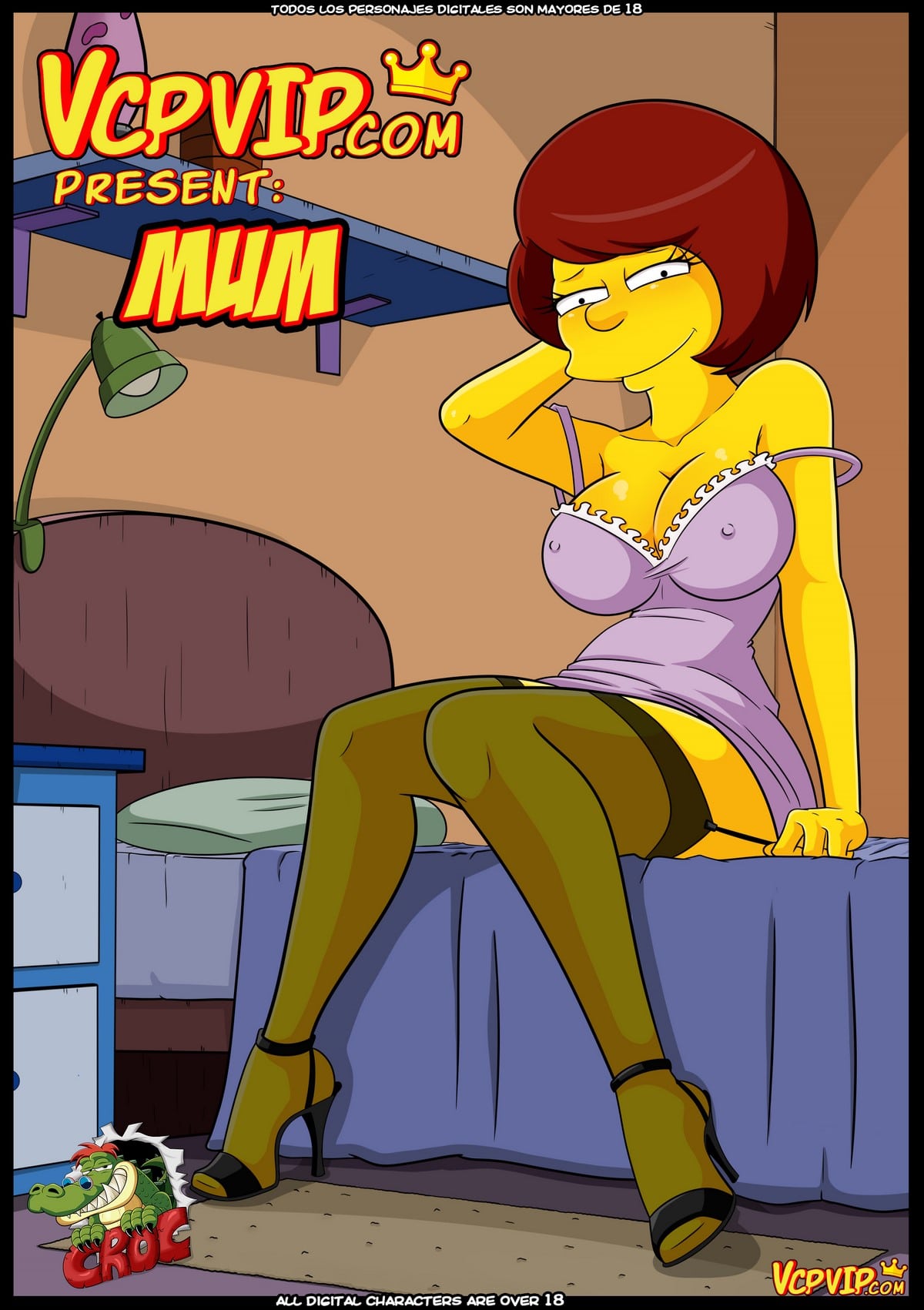 Mum – Croc The Simpsons - 1