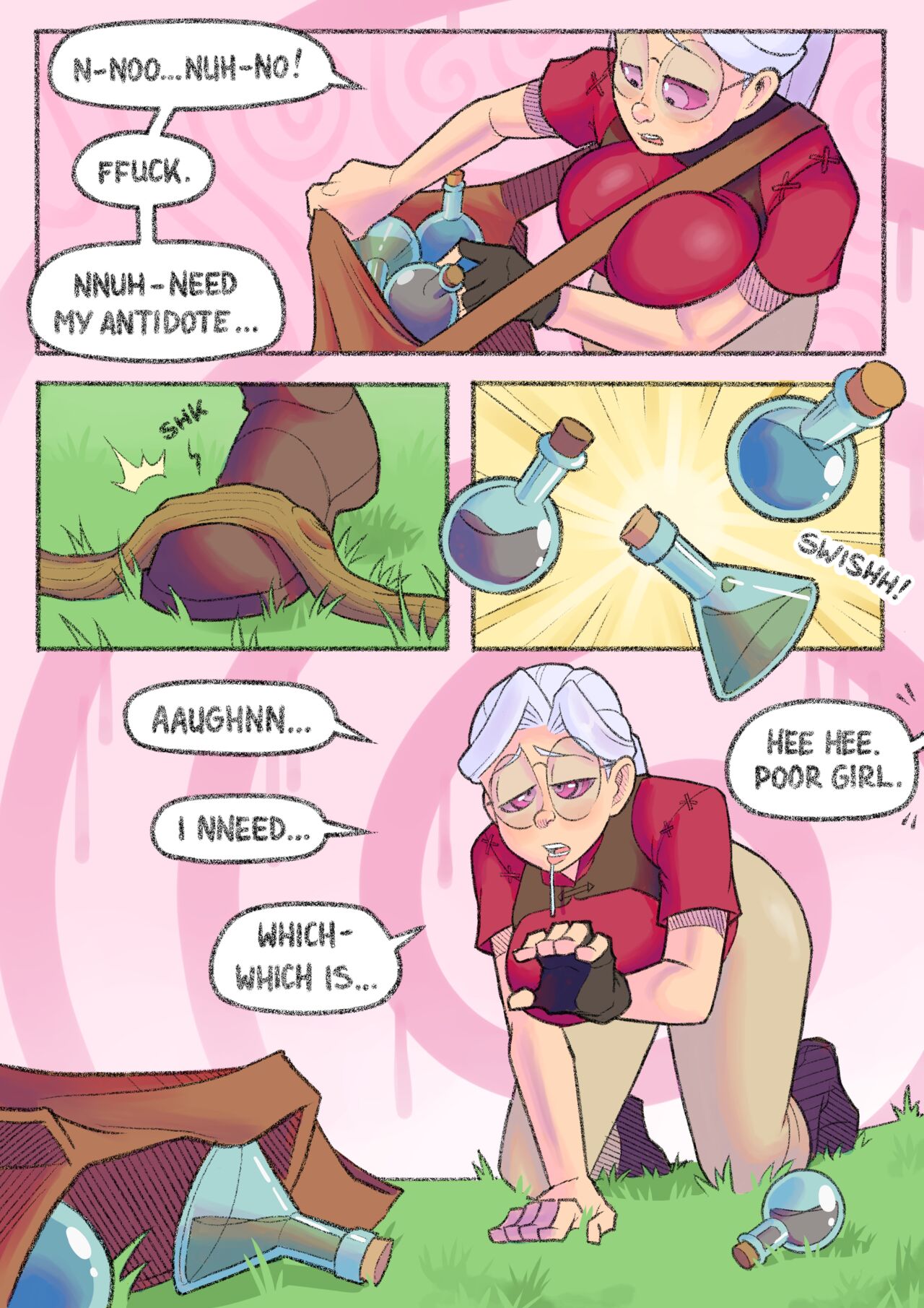 Mushroom Girl Hypno Comic – Shozayah - 6