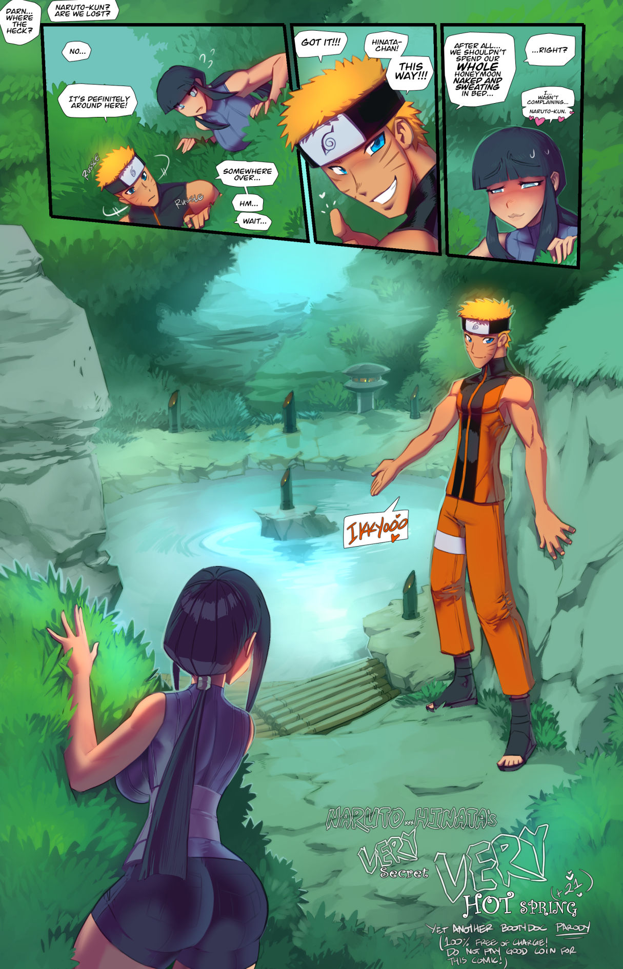 Naruto X Hinata – Very Hot Spring - 1