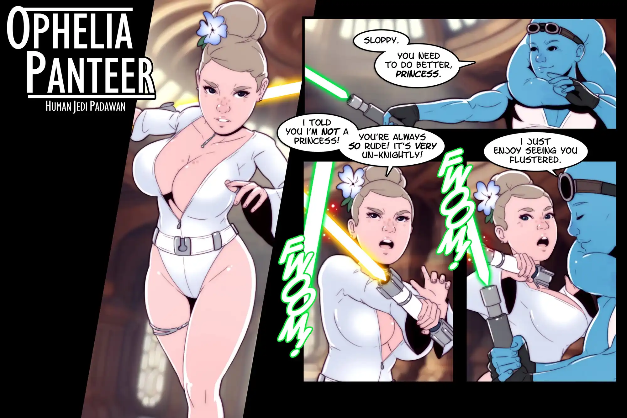 Ophelia Panteer: Human Jedi Padawan – Dave Cheung - 1