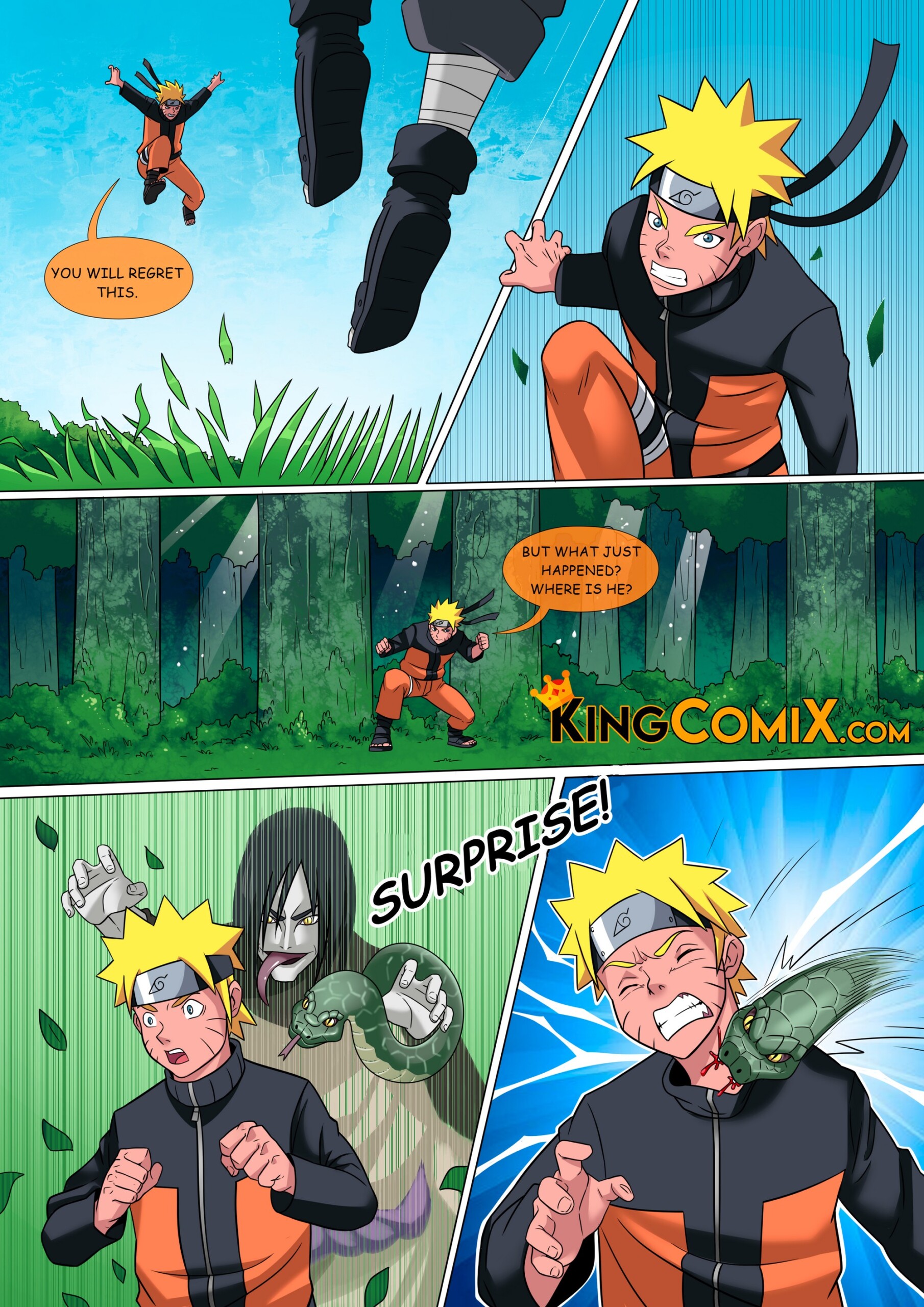 Orochimaru’s Secret Jutsu – Kingcomix Exclusive - 5