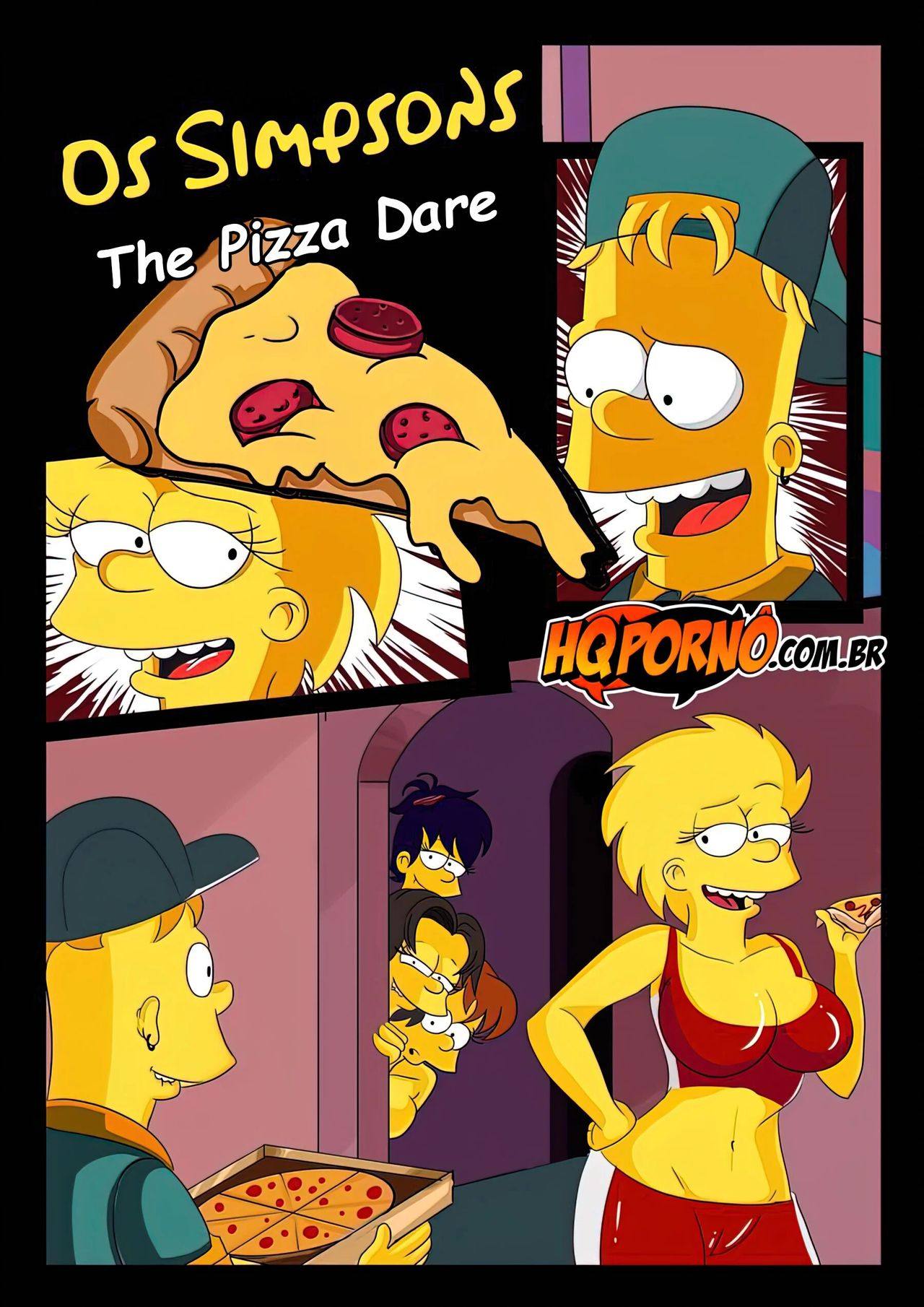 Os Simpsons – The Pizza Dare - 1