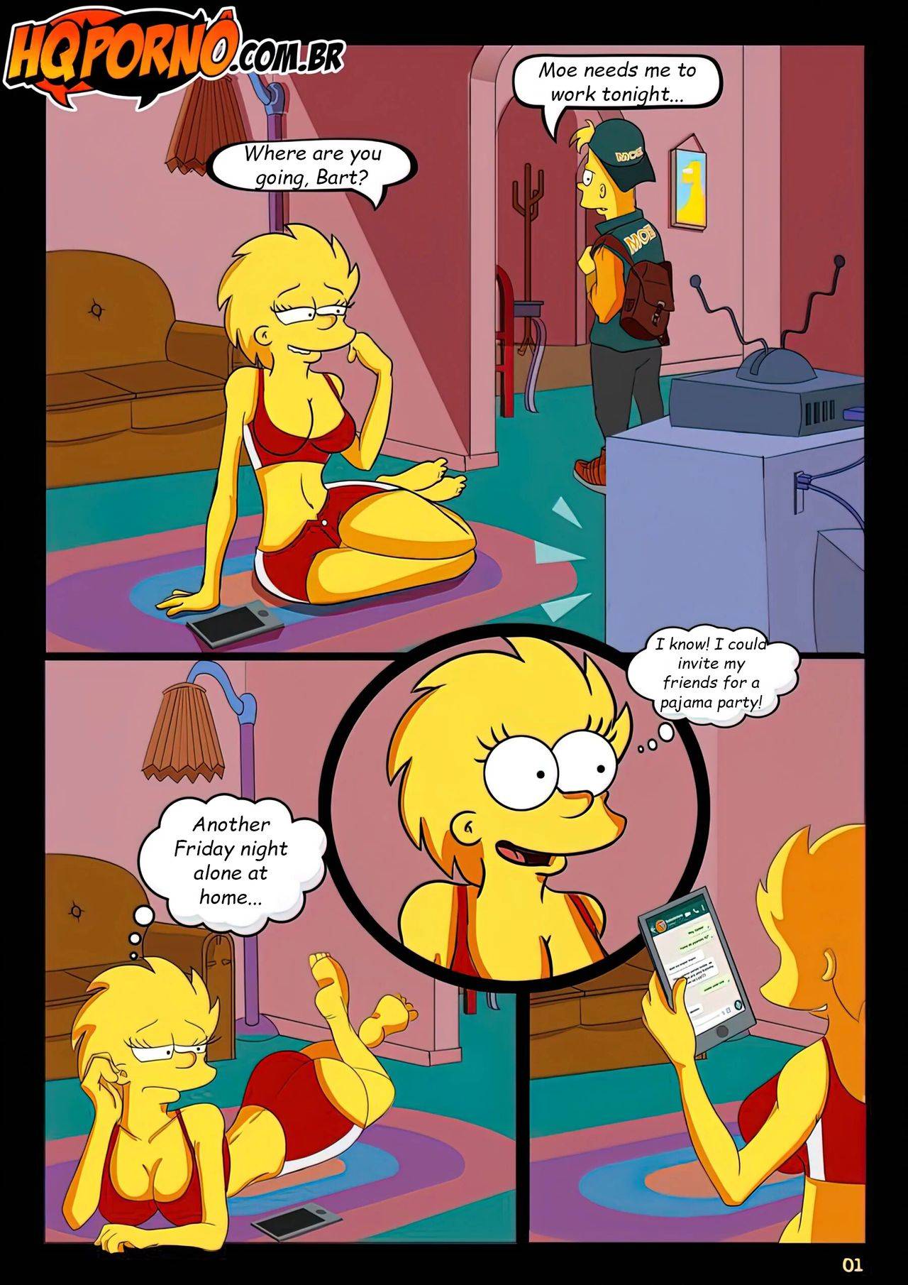 Os Simpsons – The Pizza Dare - 2