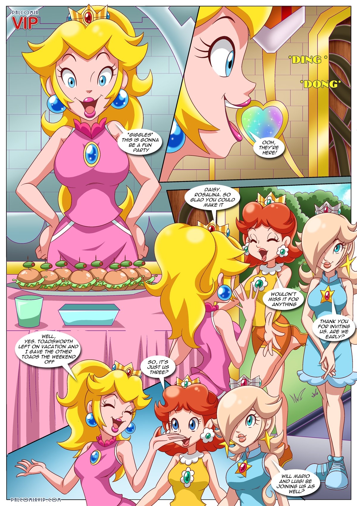 Peachy Party – Palcomix - 2