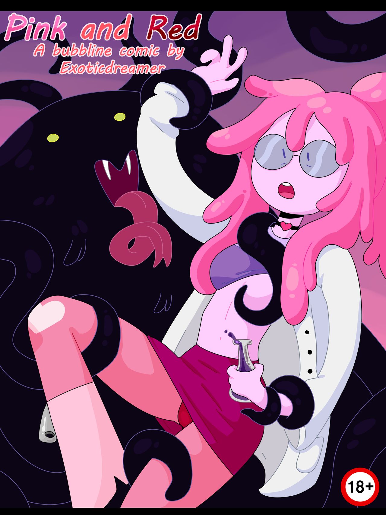 Pink and Red – Bubbline Comic - 1