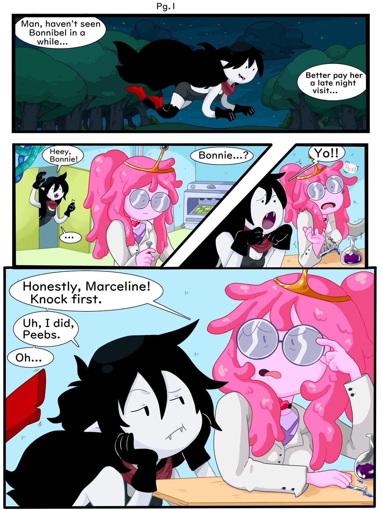 Pink and Red – Bubbline Comic - 2