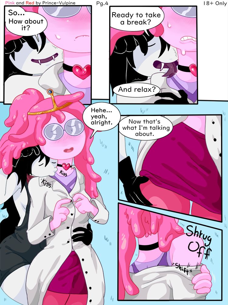 Pink and Red – Bubbline Comic - 5