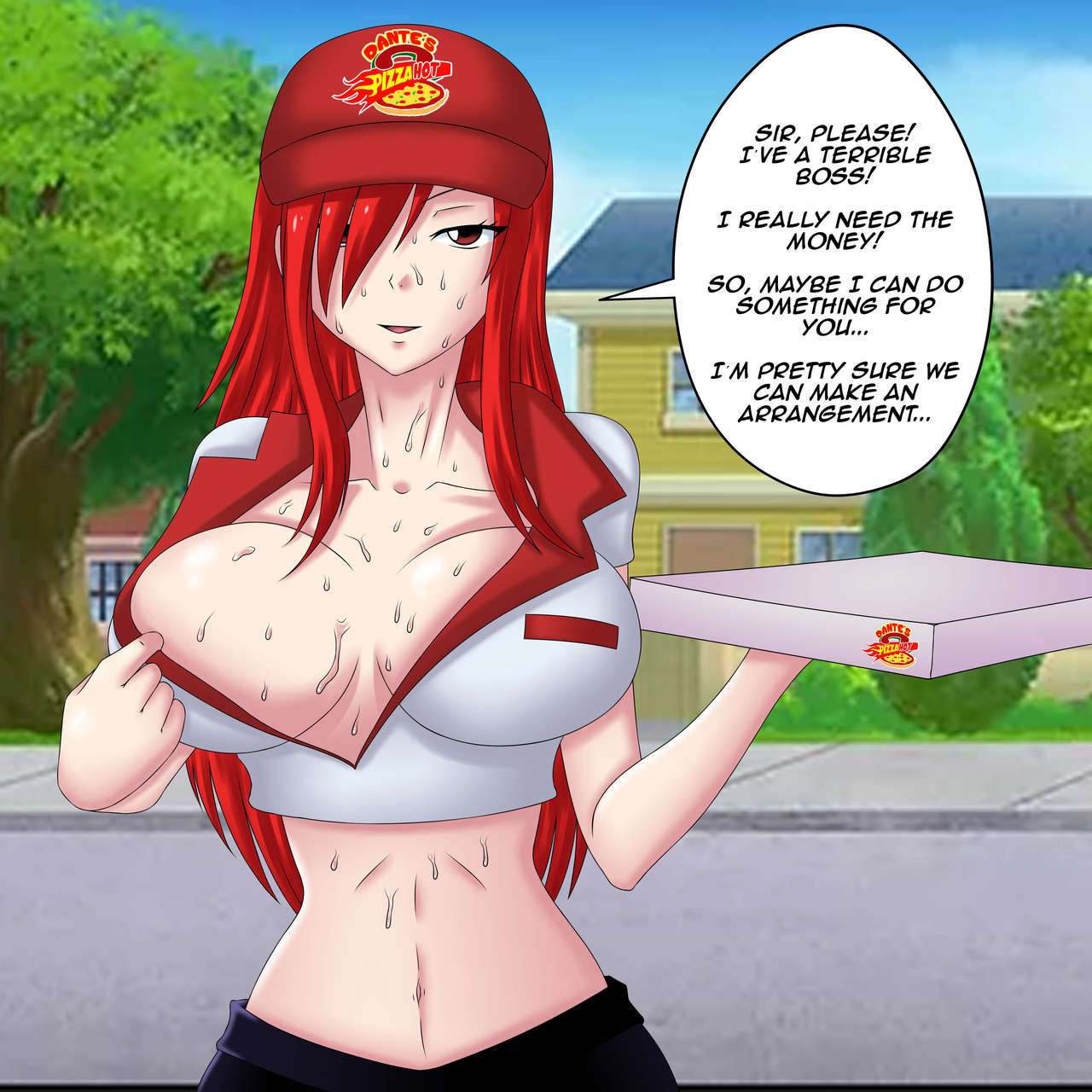 Pizza Delivery Service by Erza Scarlet - 9