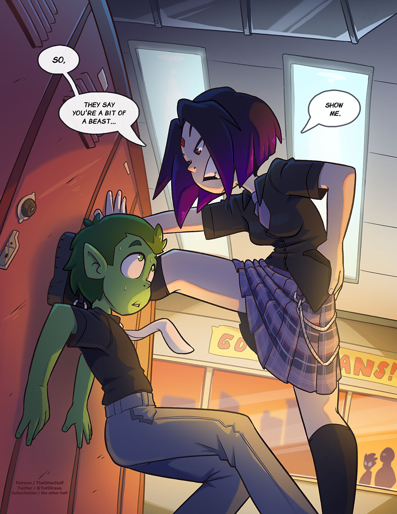 Raven & Beast Boy – TheOtherHalf - 1