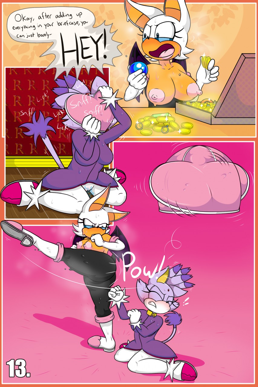 Rouge and Blaze in House Call - 13