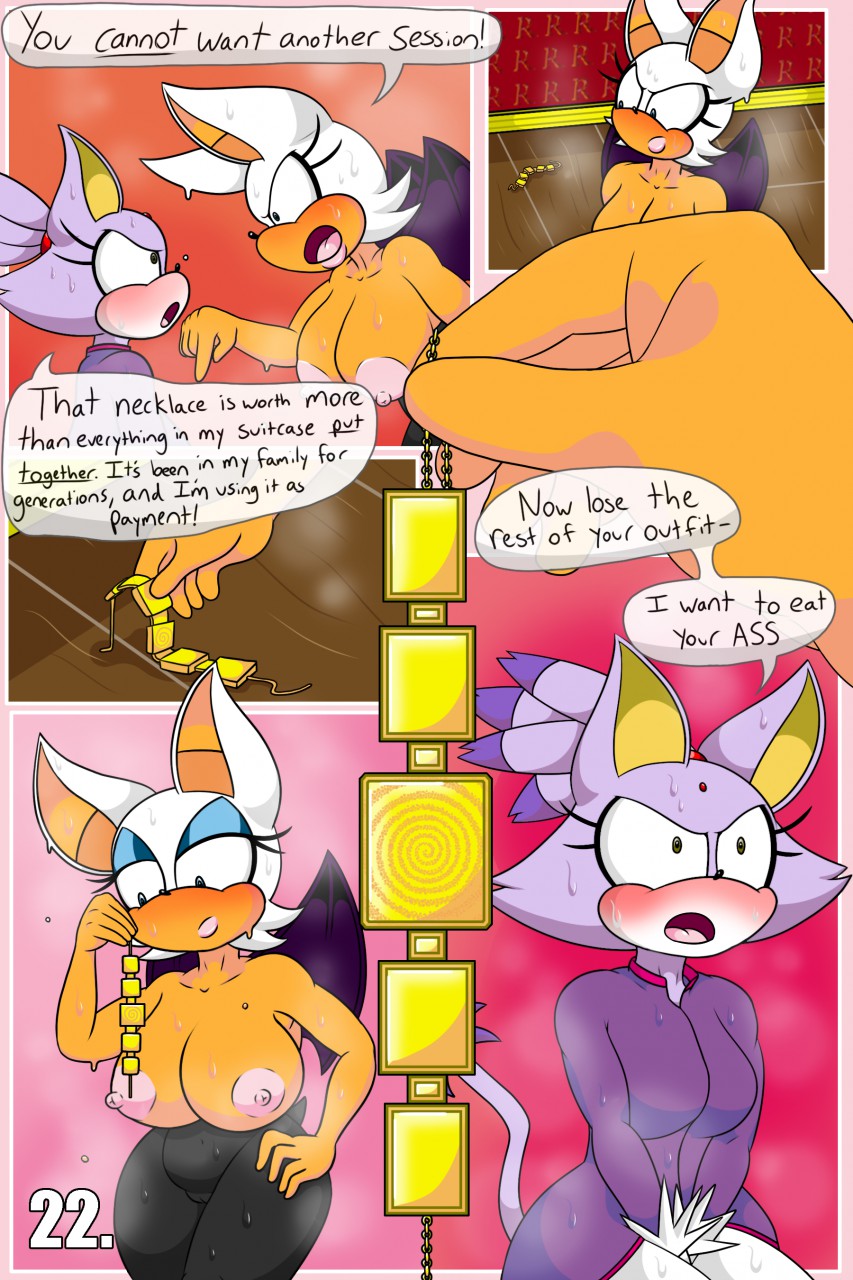 Rouge and Blaze in House Call - 22