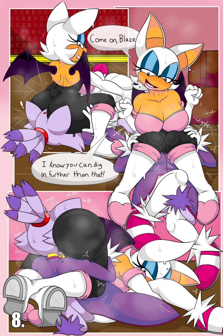 Rouge and Blaze in House Call - 8