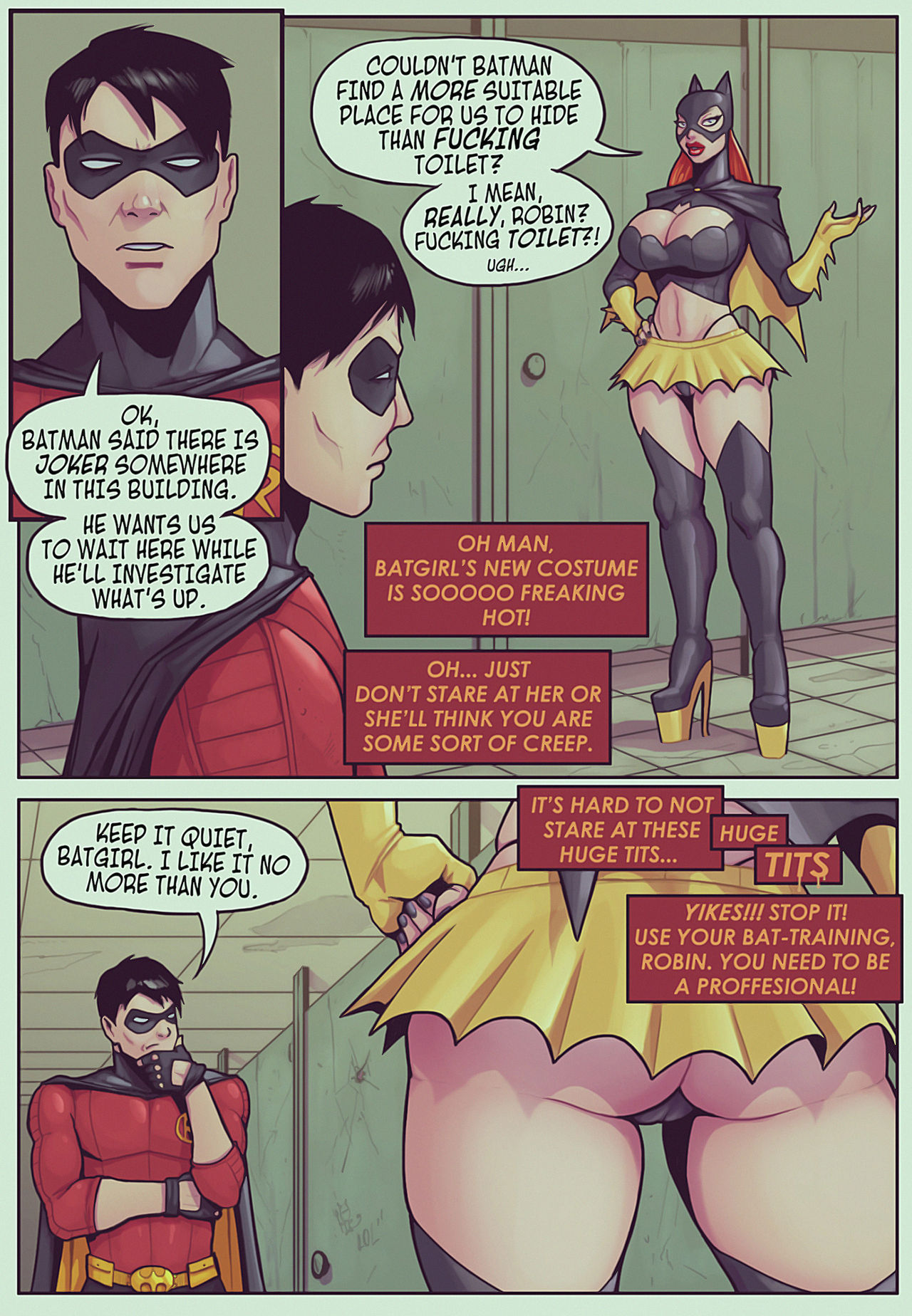 Ruined Gotham – Batgirl Loves Robin - 2