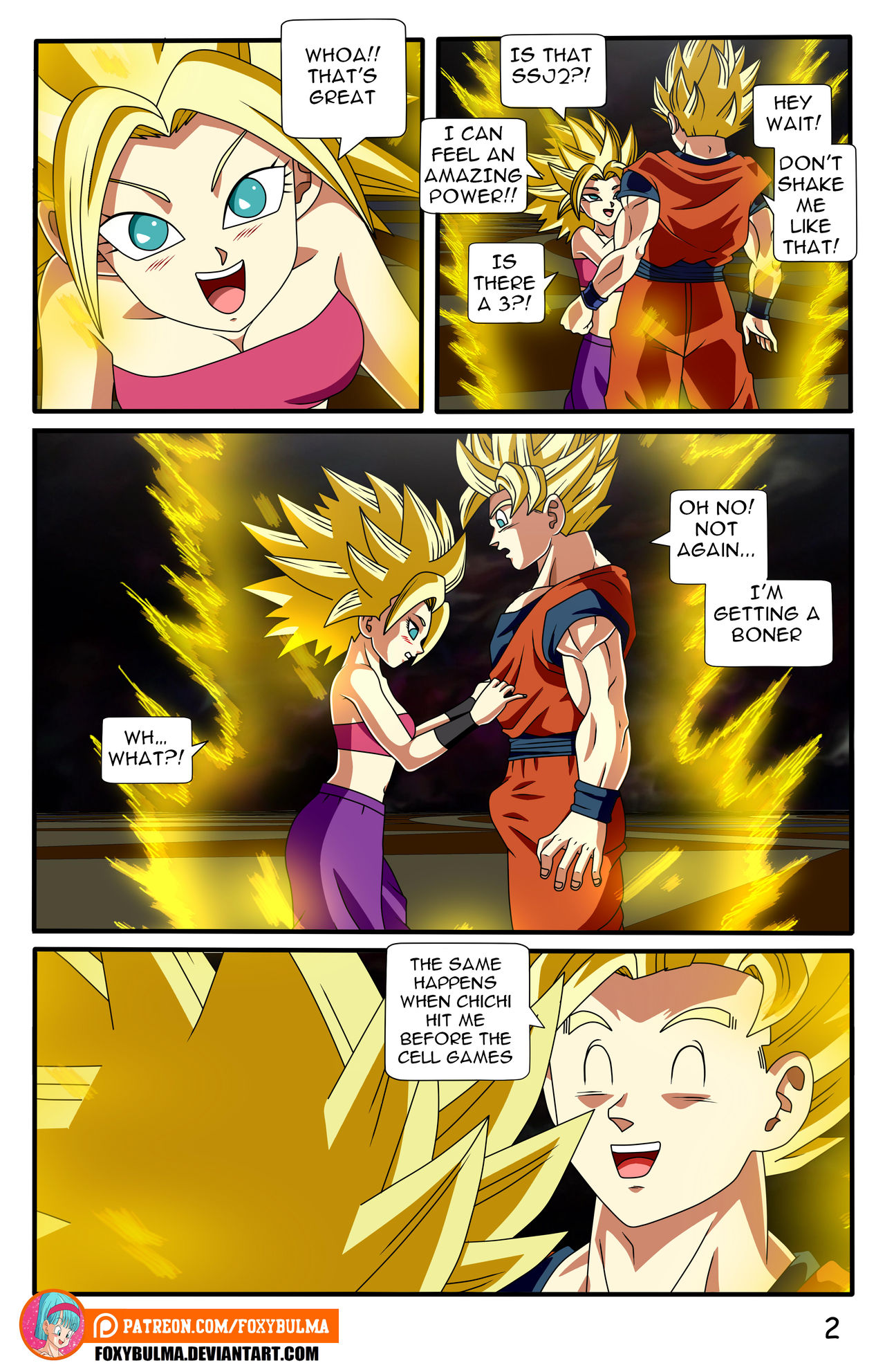 Saiyan Love – FoxyBulma - 3