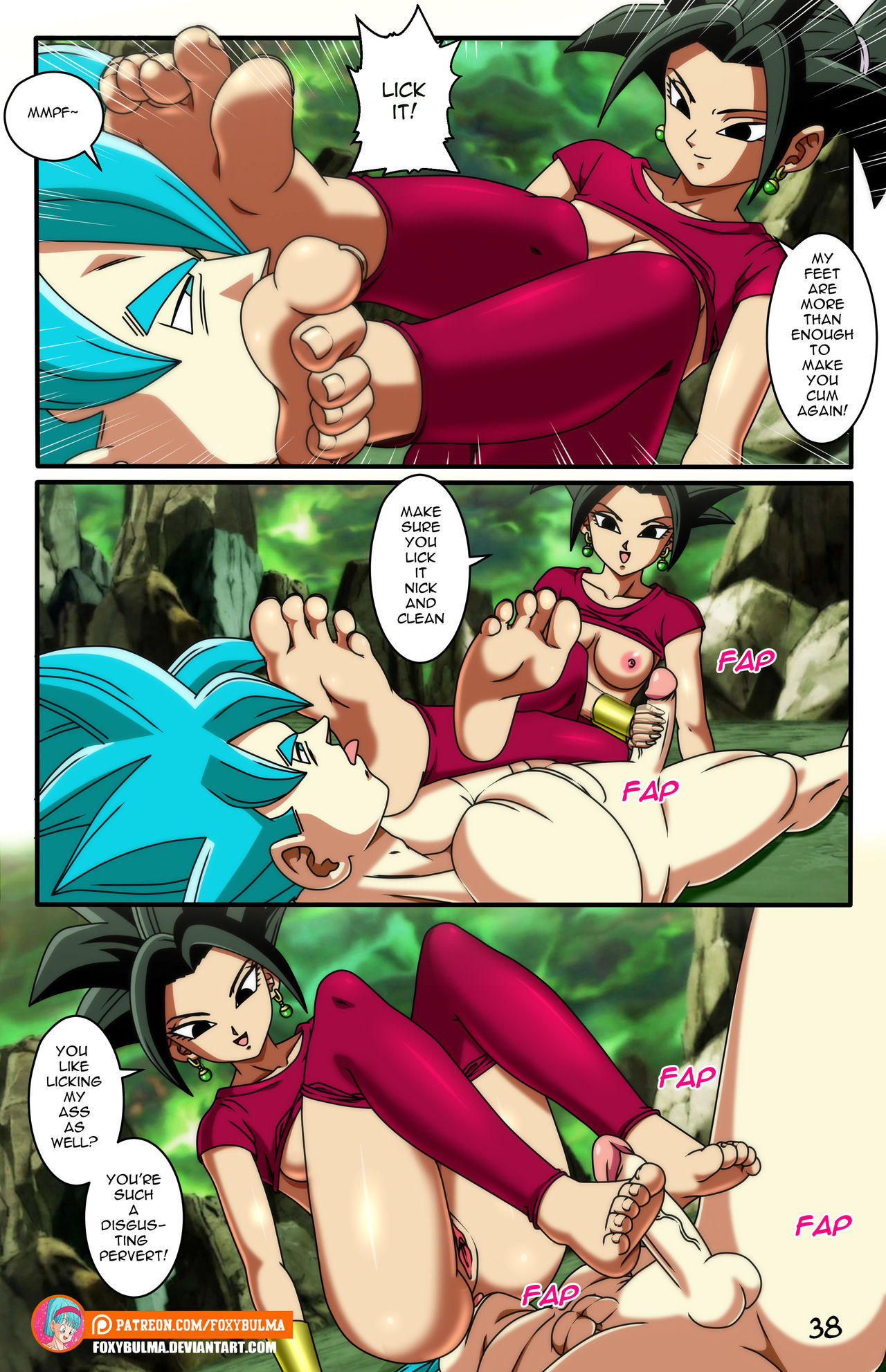 Saiyan Love – FoxyBulma - 39