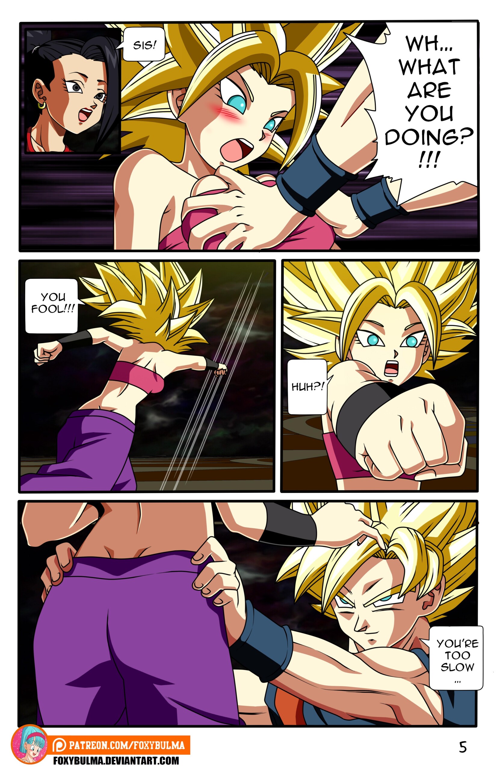 Saiyan Threesome – Dragon Ball Z - 6