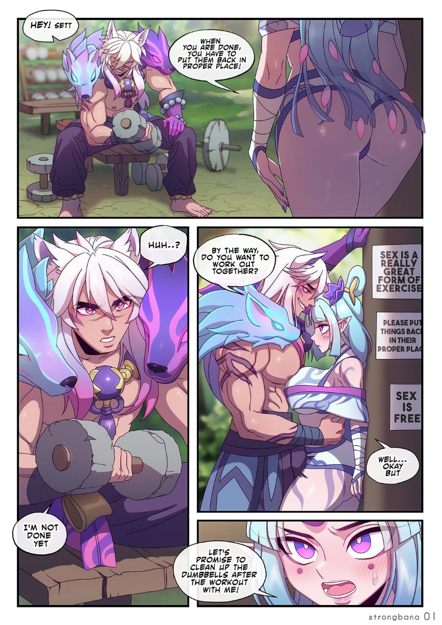 Sett x Soraka spirit blossom – Strong Bana - 1